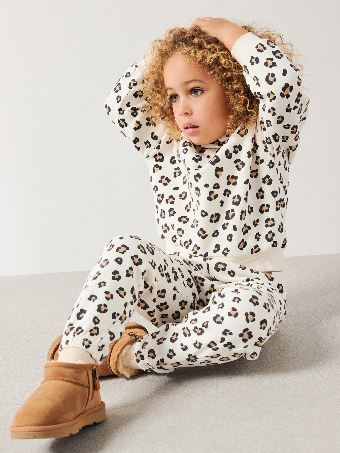 The Very Collection Girls Animal Joggers - Print