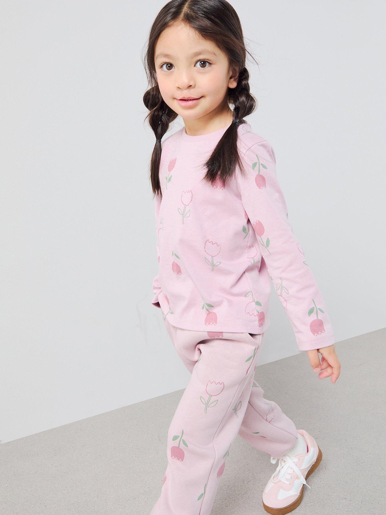 The Very Collection Girls Tulip Jersey Top - Print