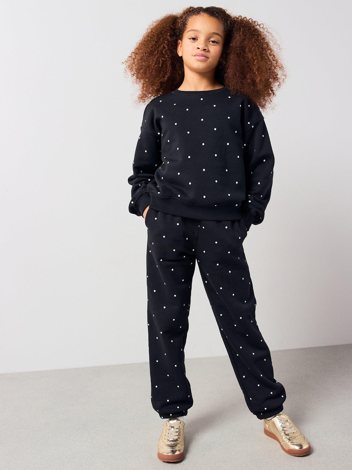 the-very-collection-girls-oversized-sweat-black-spot