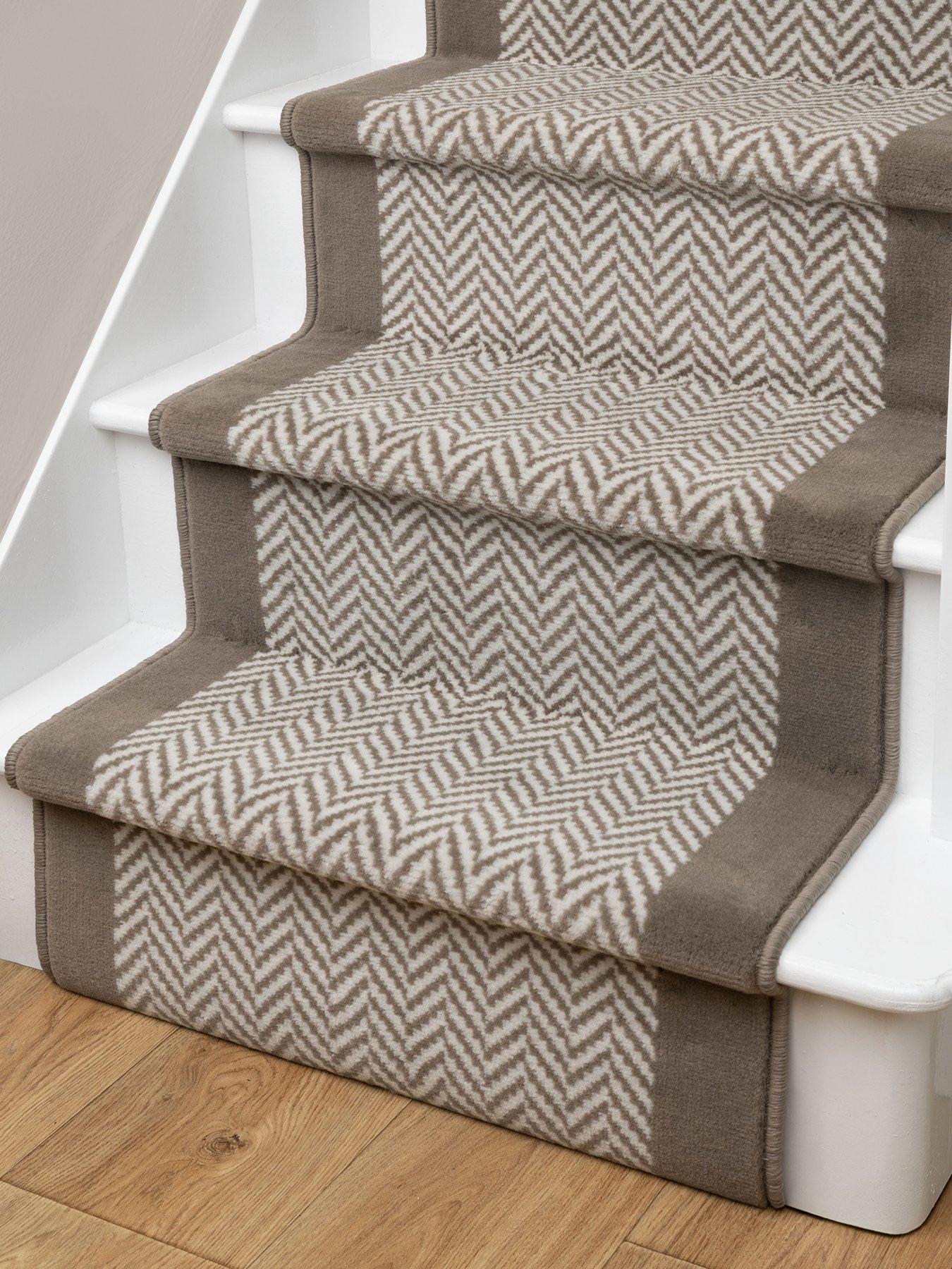Homemaker Stair Runner Maestro Border Edge 60x600cm