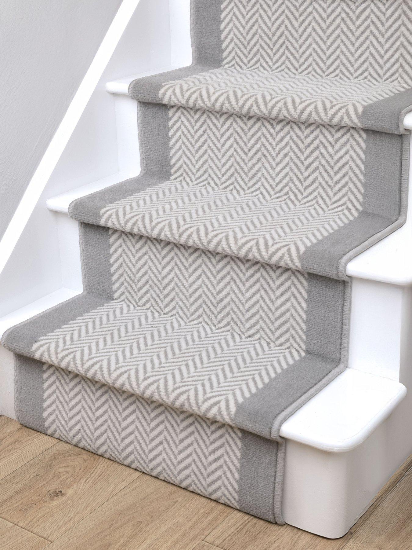 Homemaker Stair Runner Maestro Border Edge 67x600cm