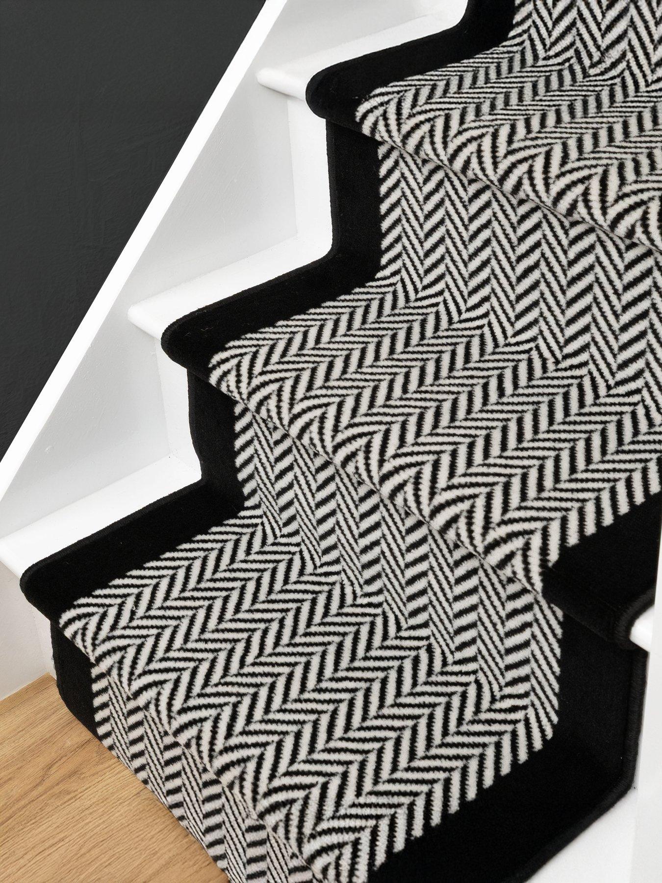 Homemaker Stair Runner Maestro Border Edge 67x800cm