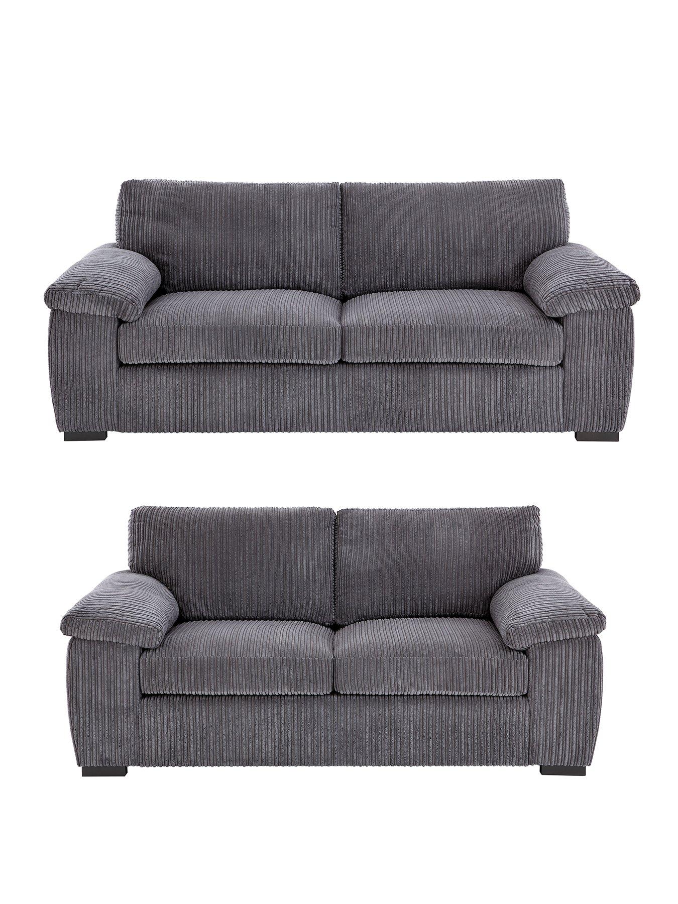 Image 2 of 7 of The Very Collection Amalfi Standard Back&nbsp;3 + 2 Seater Fabric&nbsp;Sofa Set (Buy &amp; SAVE!)&nbsp;- FSC&reg; Certified