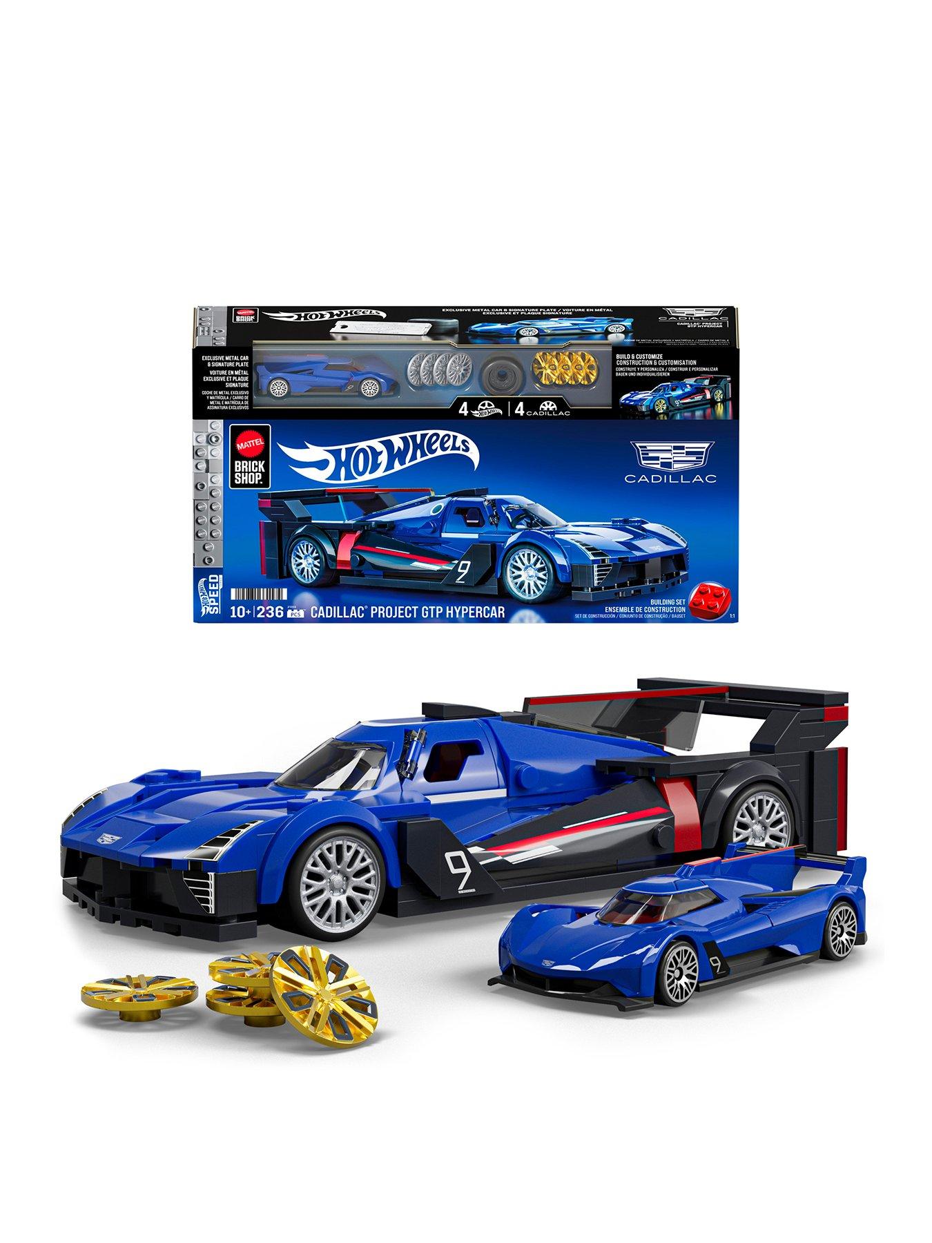 Brick Shop Hot Wheels Speed Cadillac Project GTP Hypercar Building Toy Kit