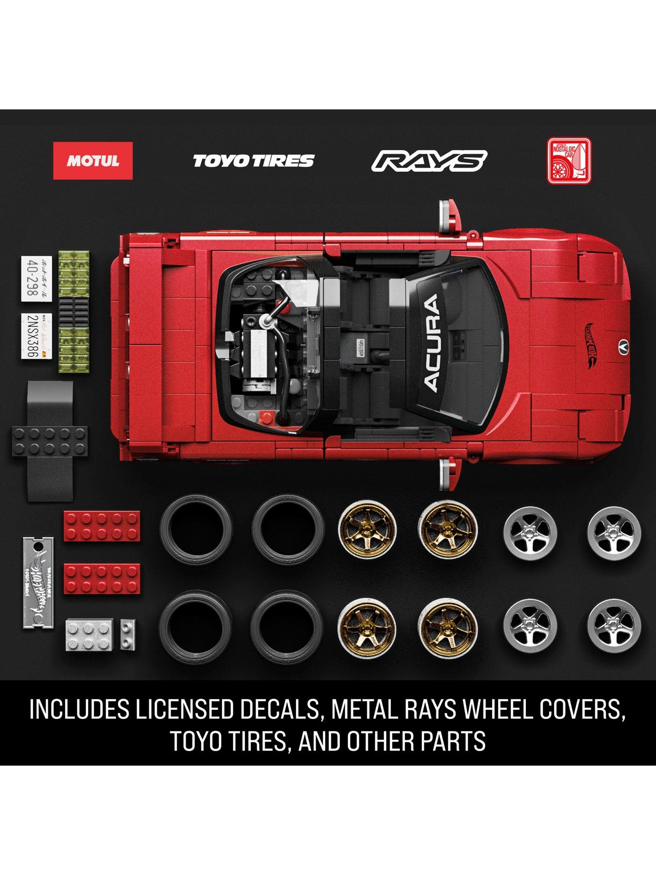 Image 4 of 7 of Brick Shop Hot Wheels &rsquo;90 Acura NSX Building Toy