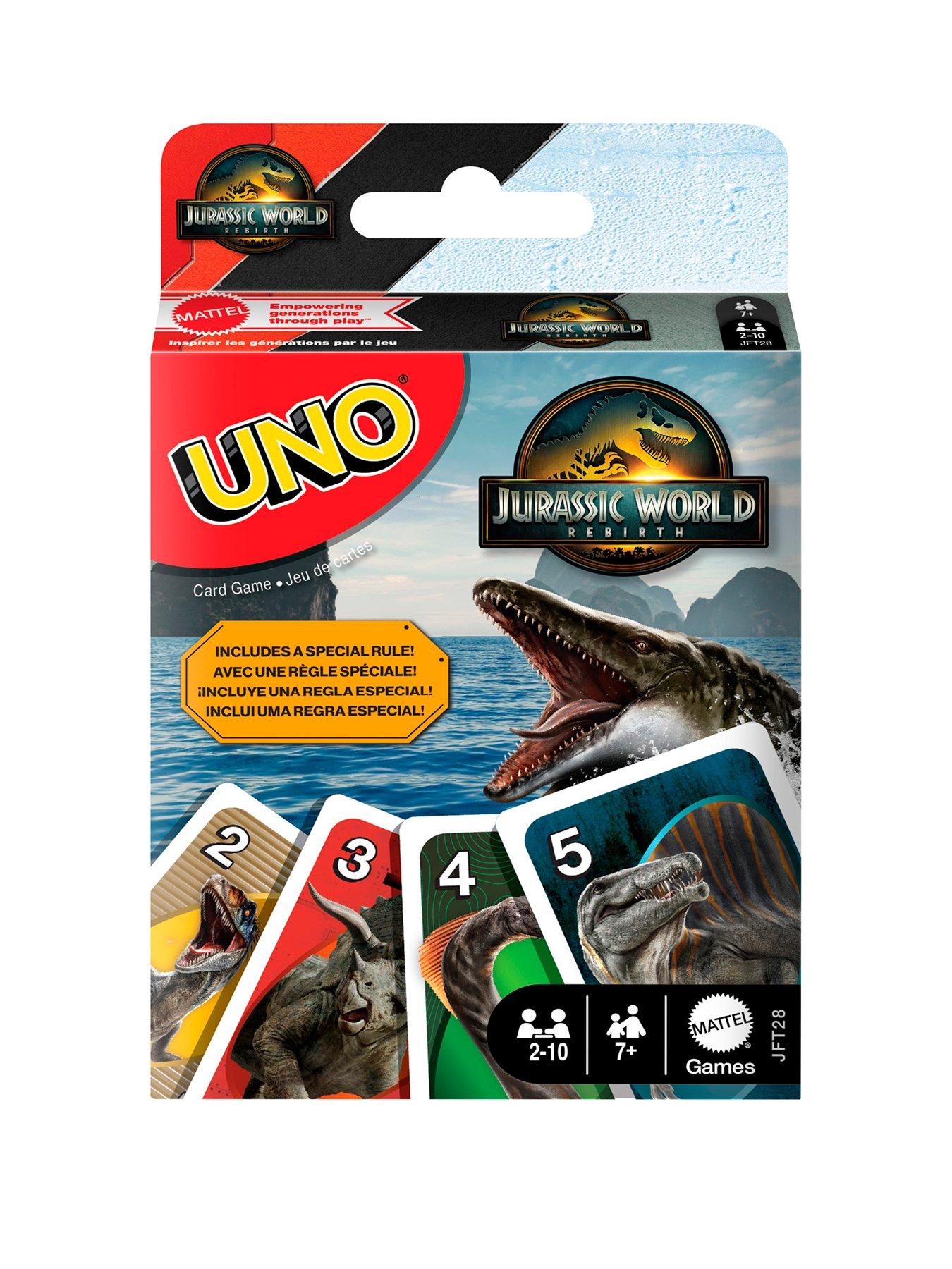 Uno Jurassic World: Rebirth Card Game