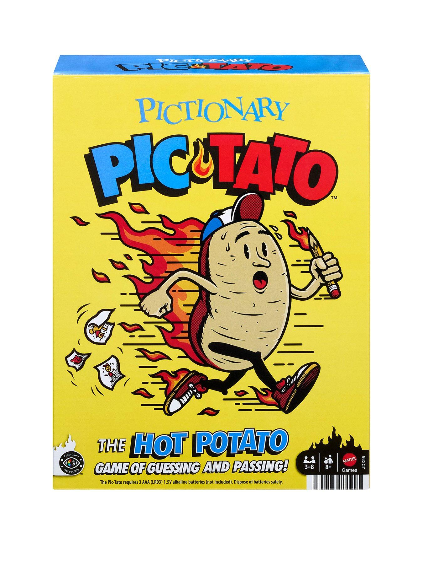 Pictionary Pic-Tato Hot Potato Family Game