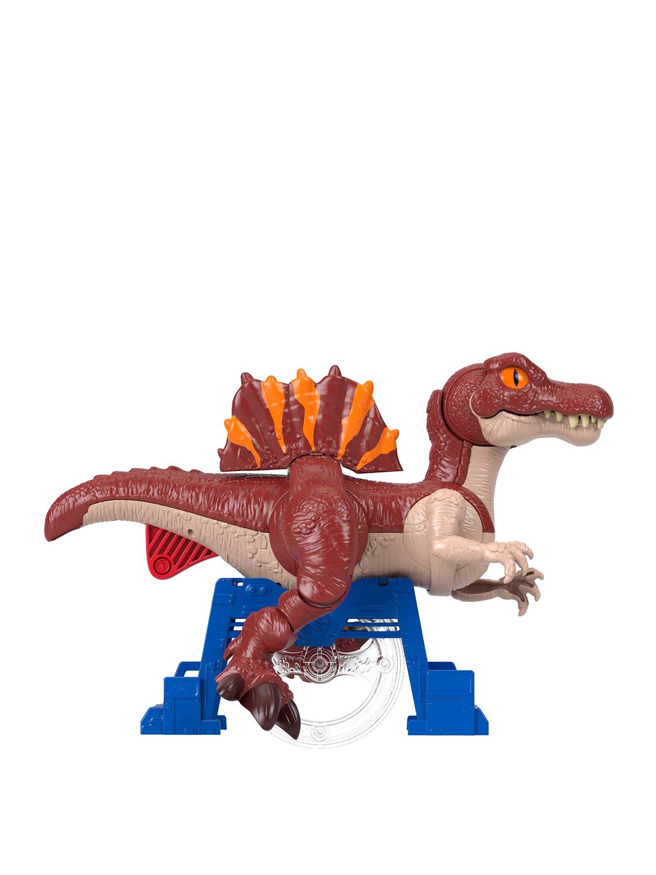 imaginext-jurassic-world-rebirth-sprinting-spinosaurus-dinosaur-toy-with-lunge-amp-chompnbsp