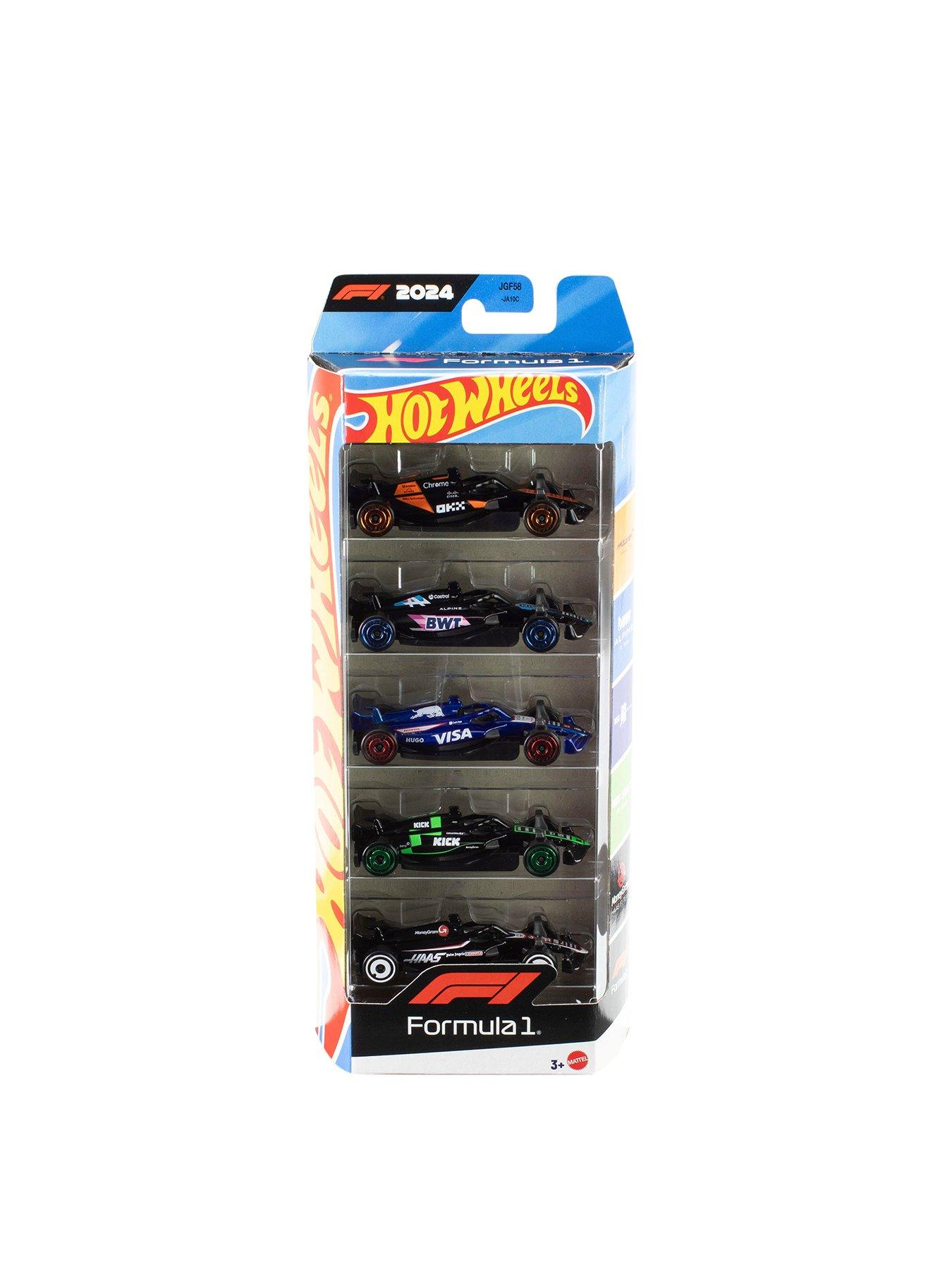 Hot Wheels Basic Car 5 Pack: Formula 1