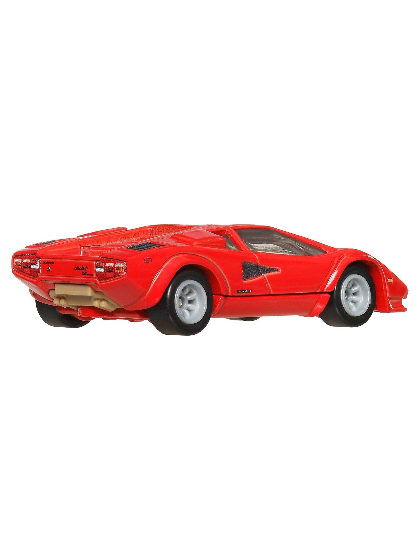 Image 6 of 7 of Hot Wheels Premium 2-Pack: Lancia Stratos Zero &amp; Lamborghini Countach LP5000 QV