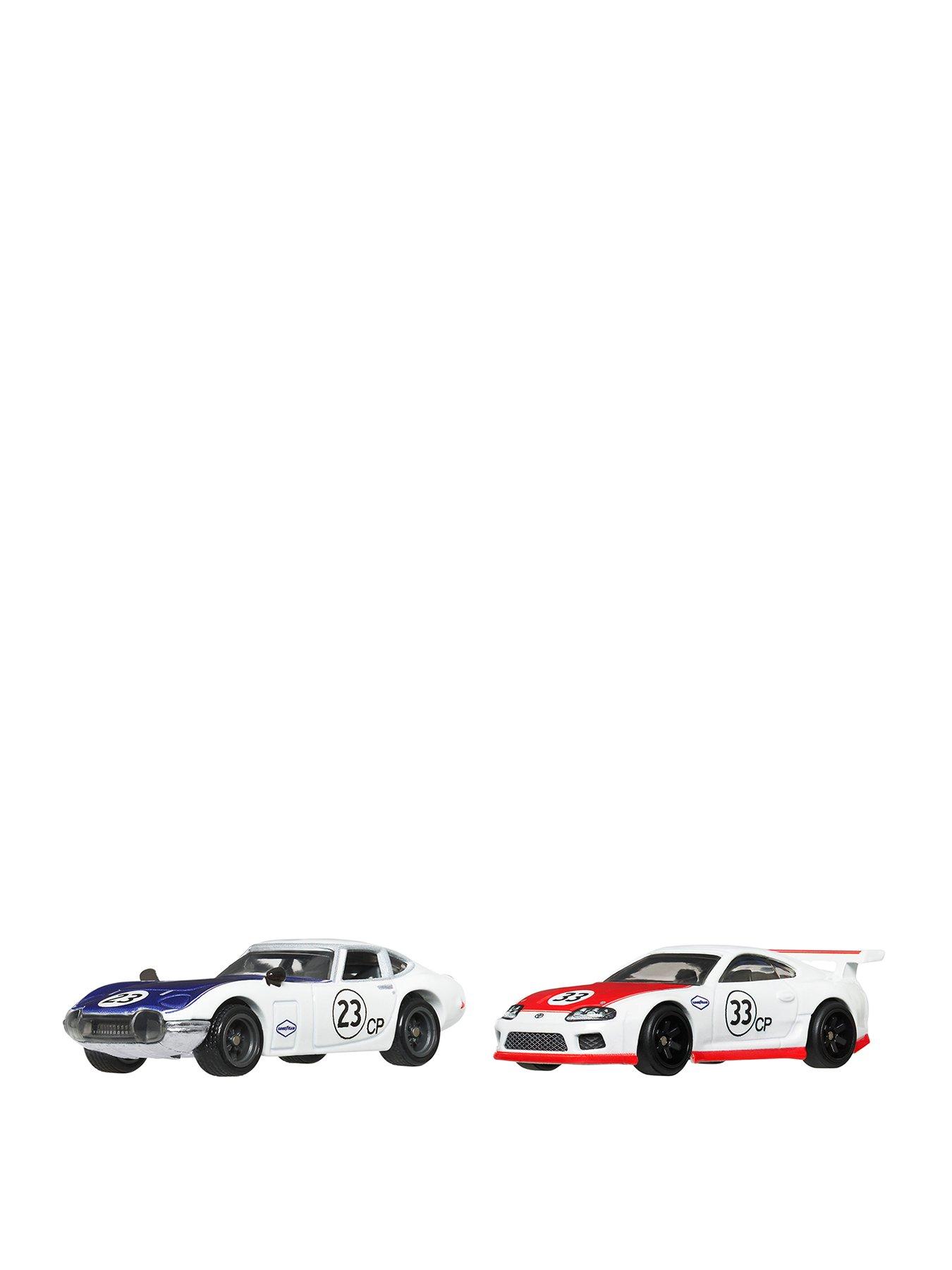 Image 1 of 7 of Hot Wheels Premium 2-Pack: 67 Ford GT40 MKIV &amp; Toyota 2000 GT
