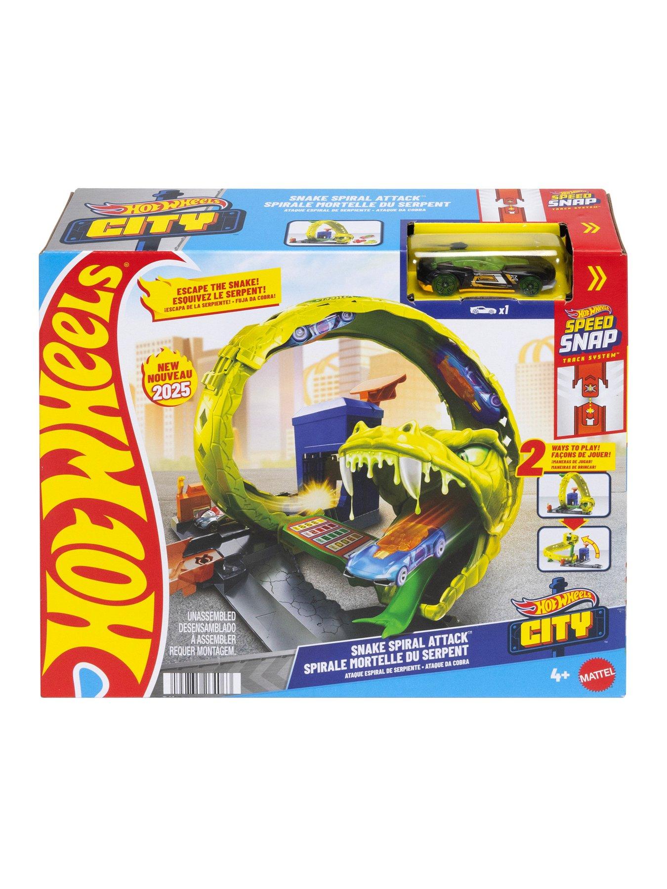 Image 6 of 6 of Hot Wheels City Snake Attack Gas Station Playset
