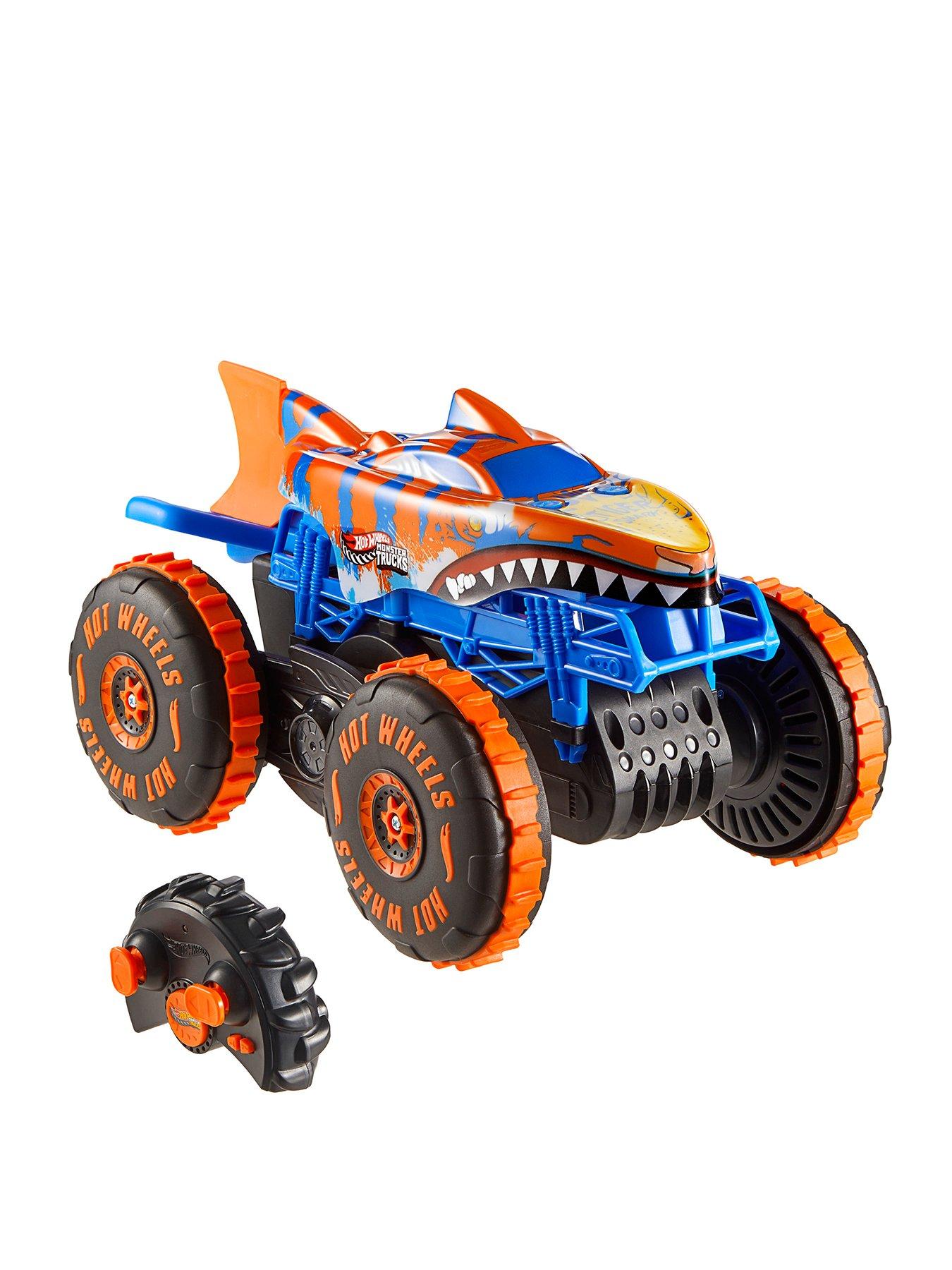 Image 1 of 7 of Hot Wheels R/C Monster Trucks 1:15 Tiger Shark Climber
