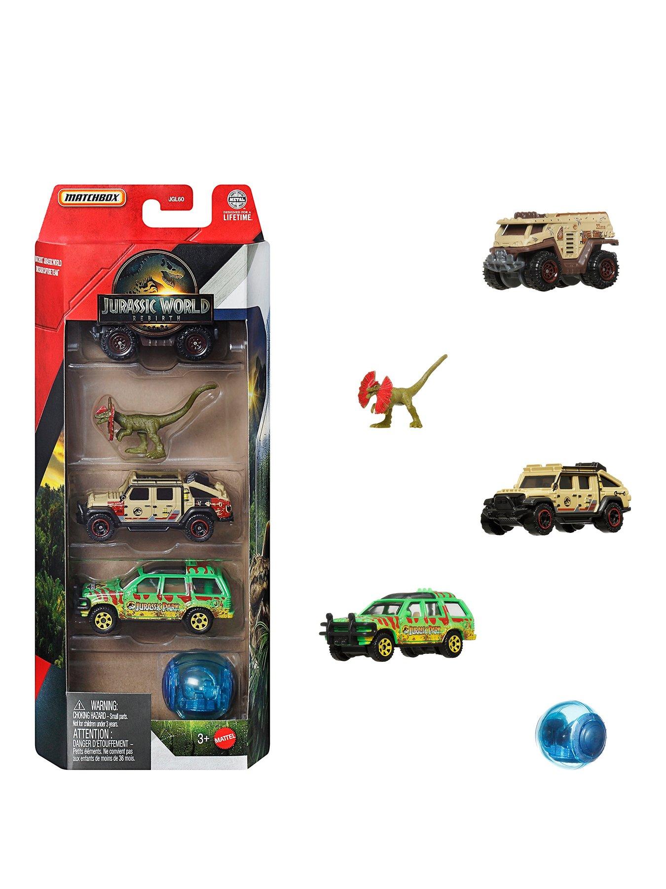Matchbox Jurassic World Saga 5 Pack Assortment