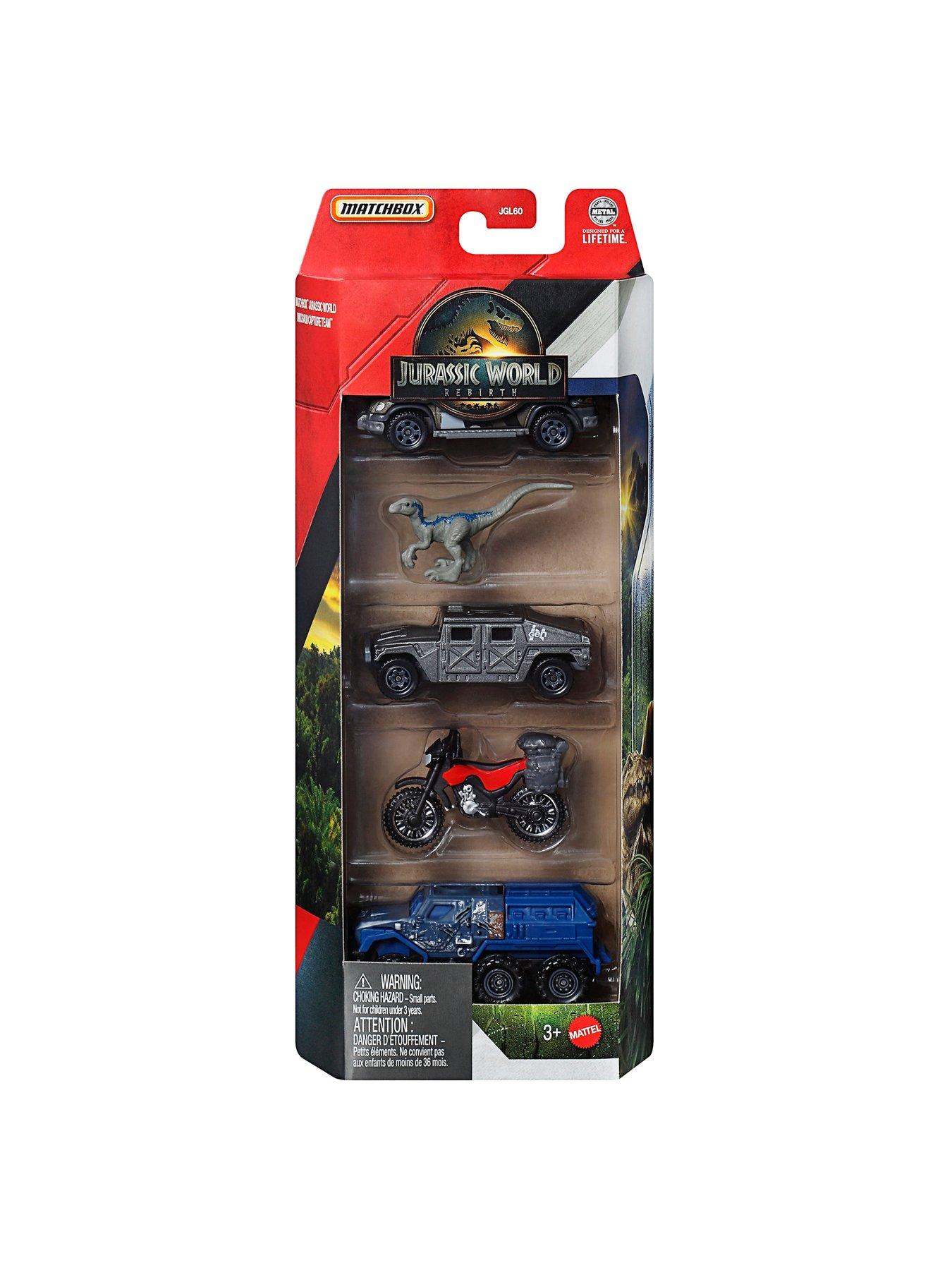 Matchbox Jurassic World Saga Pack Assortment Littlewoods