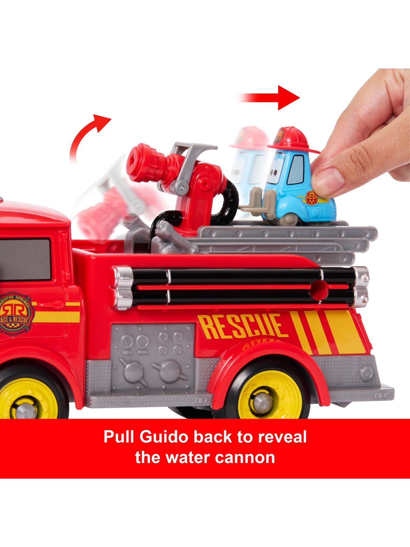 Image 2 of 6 of Disney Cars Cars Race &amp; Rescue Red