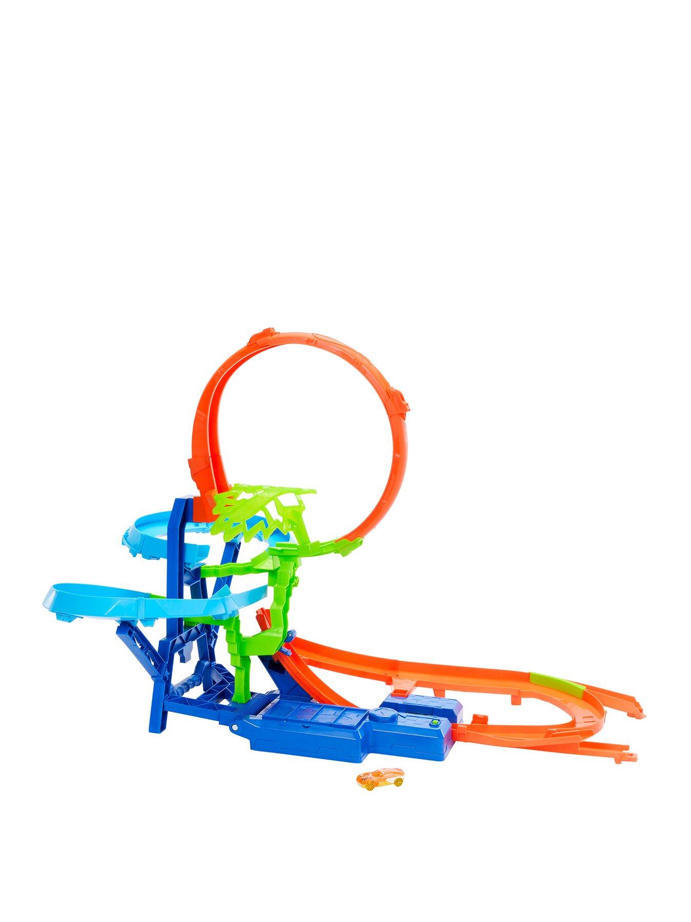Image 1 of 6 of Hot Wheels Stunt Tracks Big Air Crash