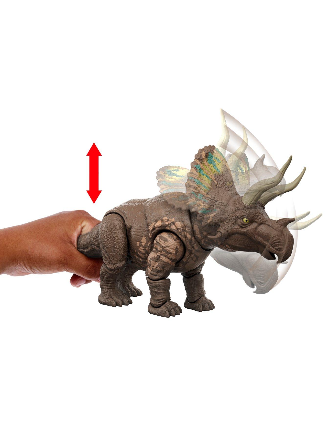  image of jurassic-world-rebirth-gigantic-thrashers-eotriceratops-dinosaur-figure-toy