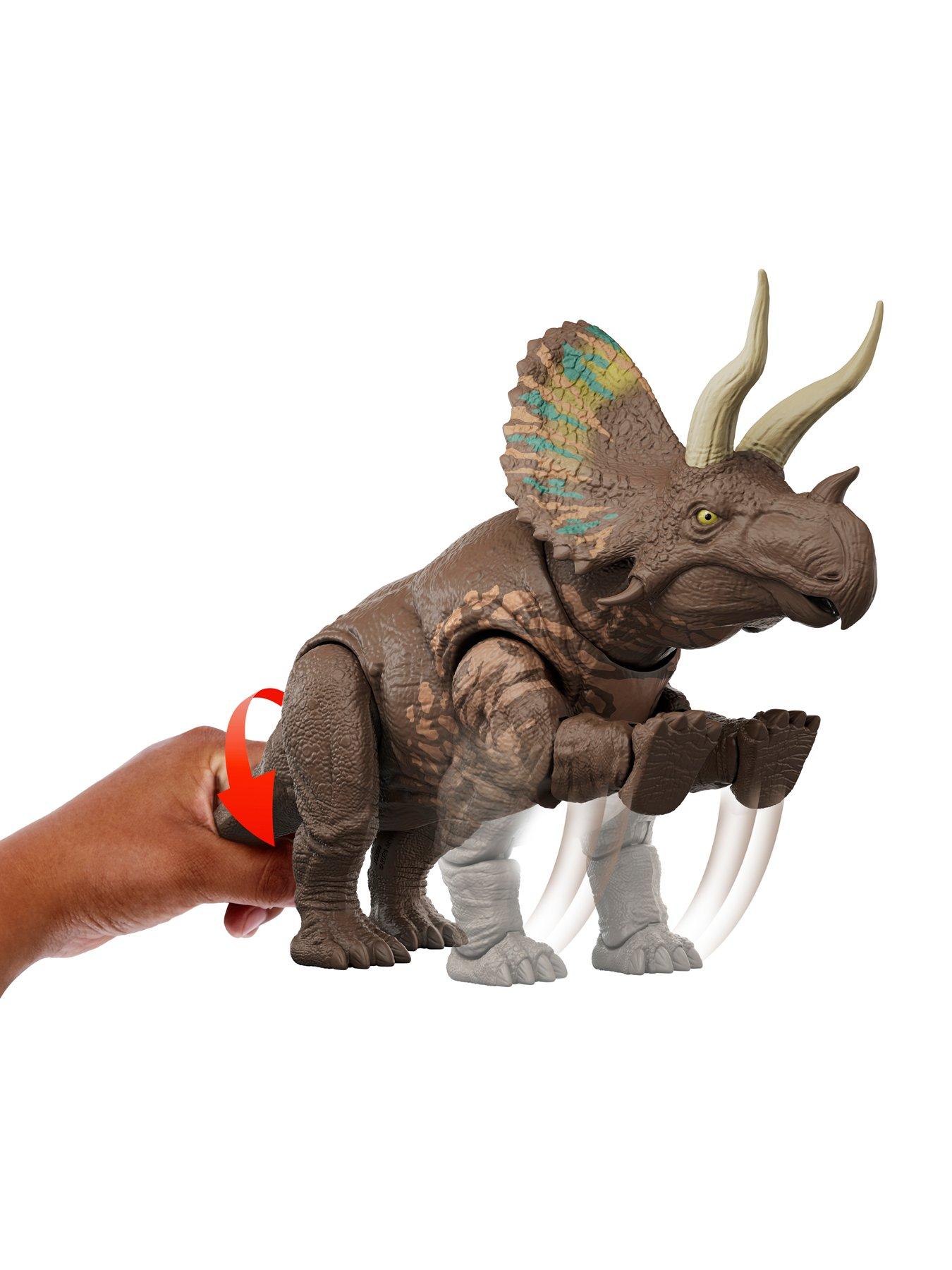  image of jurassic-world-rebirth-gigantic-thrashers-eotriceratops-dinosaur-figure-toy