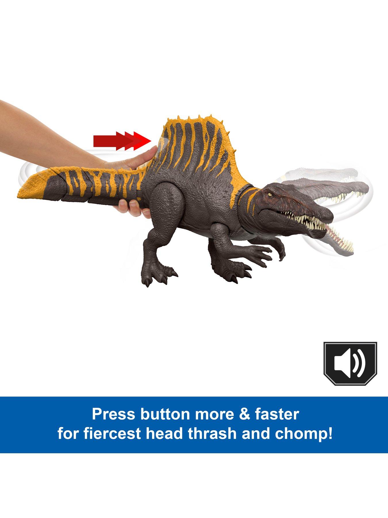  image of jurassic-world-rebirth-tail-thrasher-spinosaurus-action-figure-dinosaur-toy