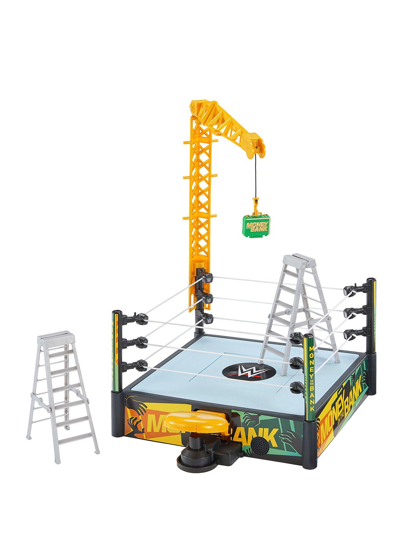 Image 1 of 8 of WWE 40+ Sounds Money In The Bank Ring Playset
