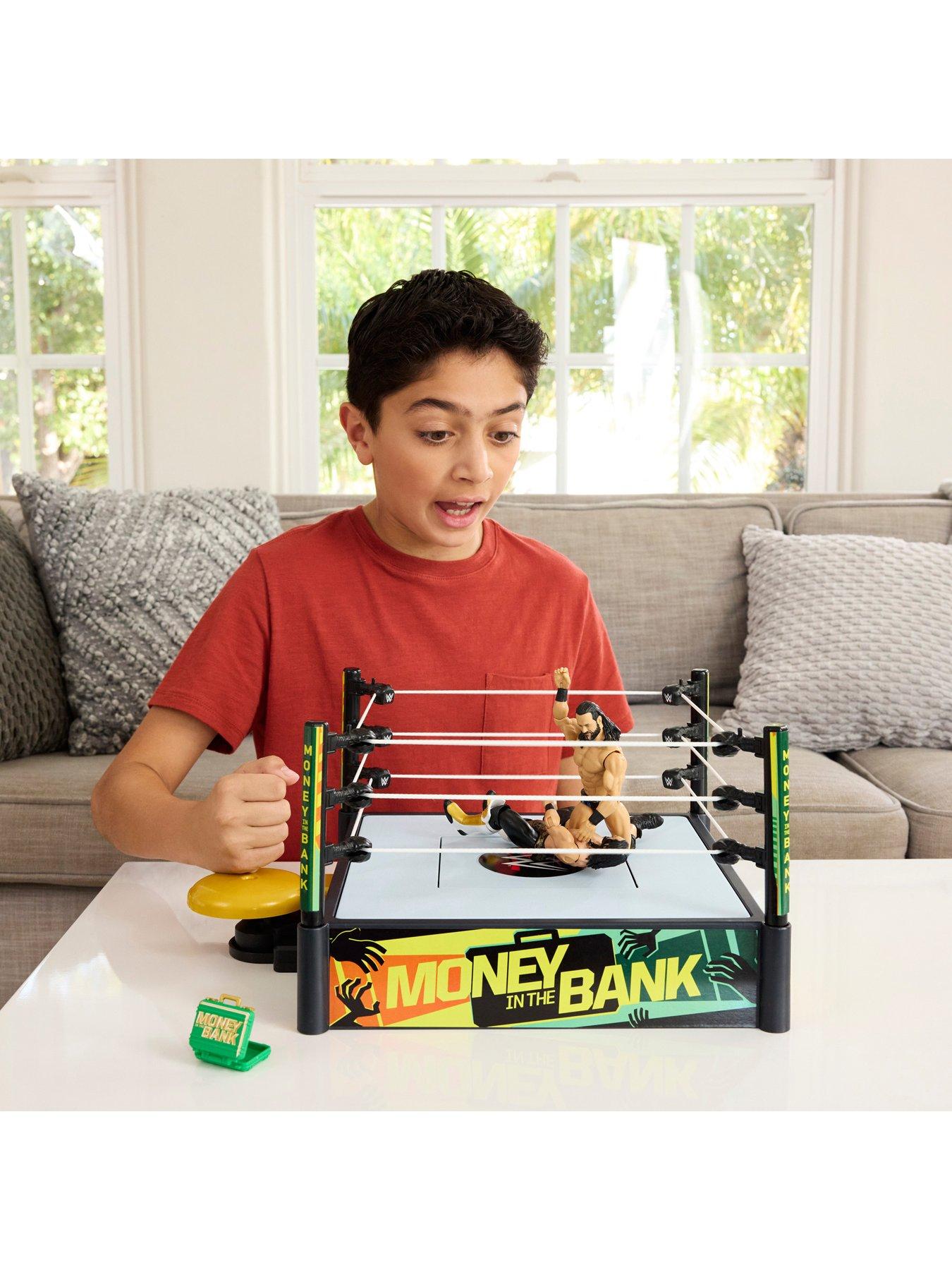 Image 2 of 8 of WWE 40+ Sounds Money In The Bank Ring Playset