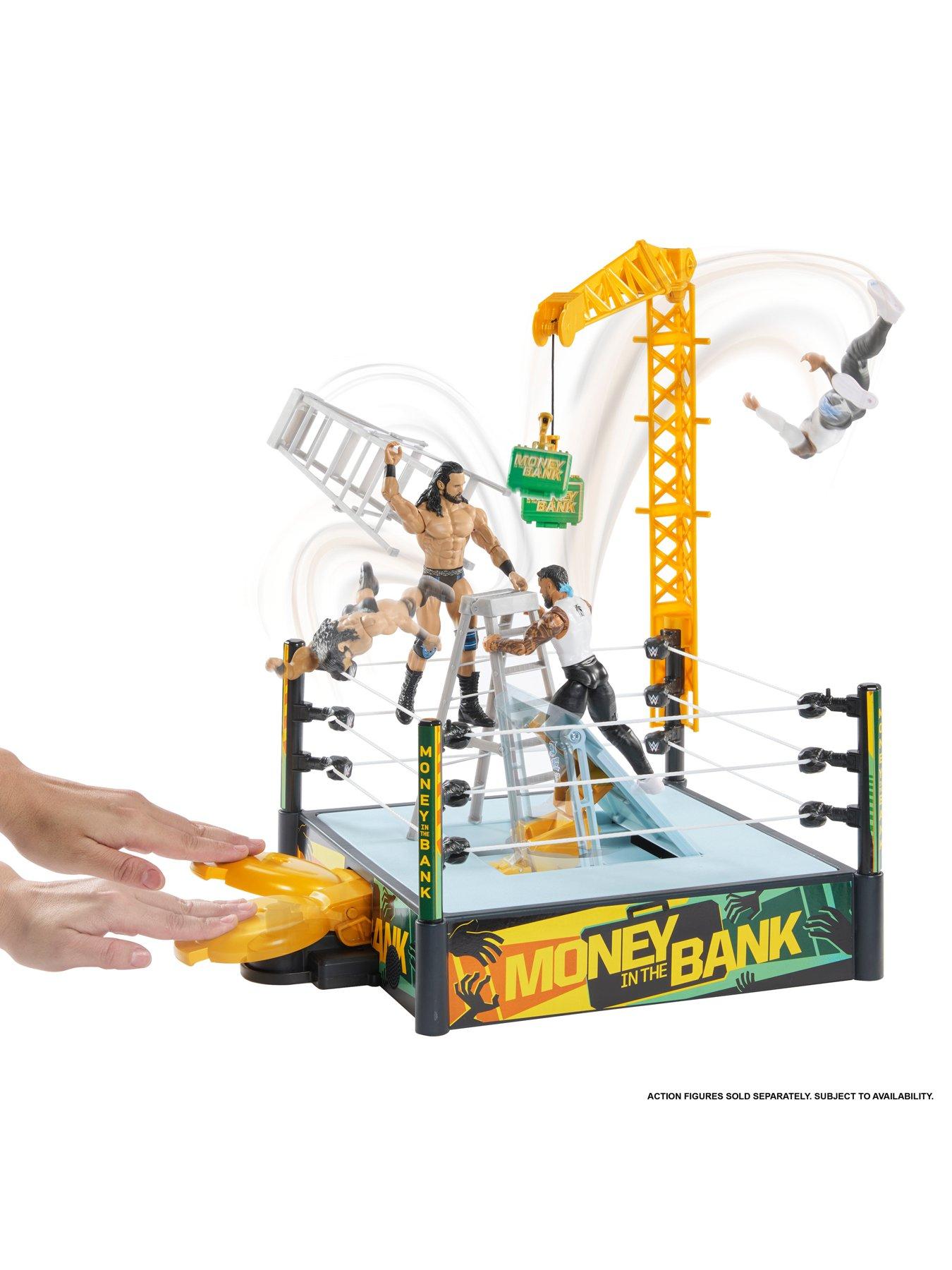 Image 5 of 8 of WWE 40+ Sounds Money In The Bank Ring Playset