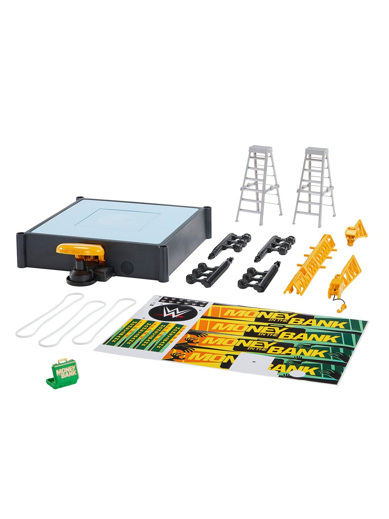 Image 6 of 8 of WWE 40+ Sounds Money In The Bank Ring Playset