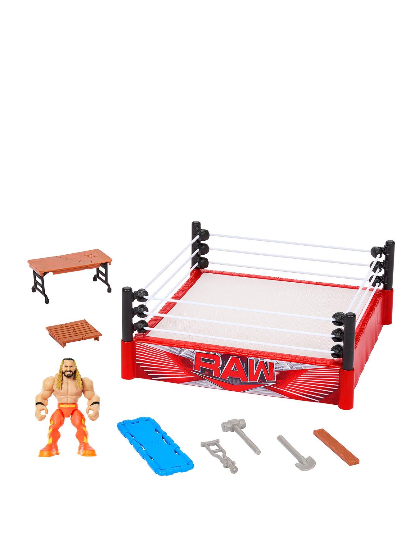 WWE Knuckle Crunchers Rebound Ring Playset
