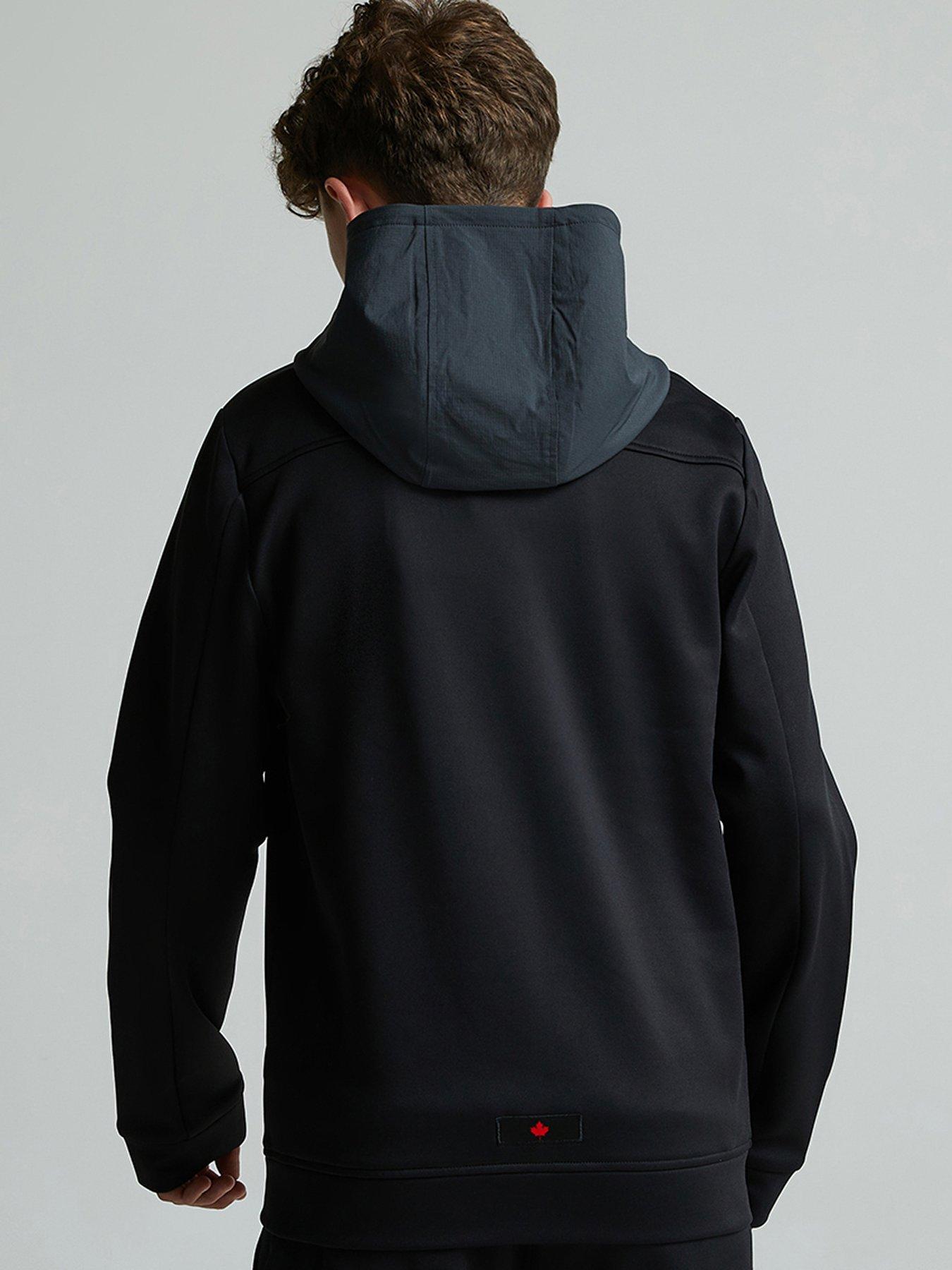 Image 3 of 6 of Zavetti Canada Junior Boys Saletto Hoodie - Black