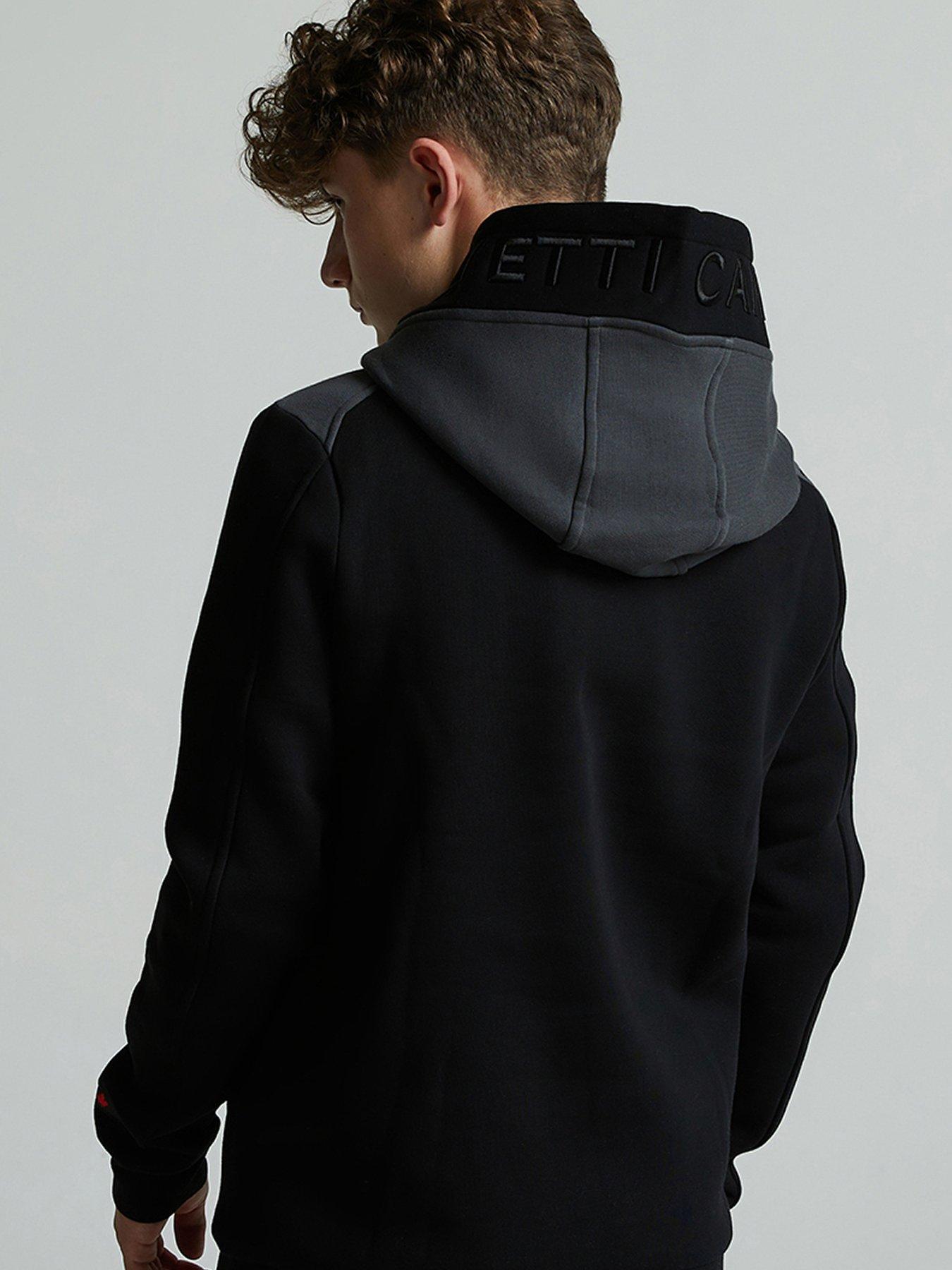 Image 3 of 5 of Zavetti Canada Junior Boys Botticini Two Tone Hoodie - Black