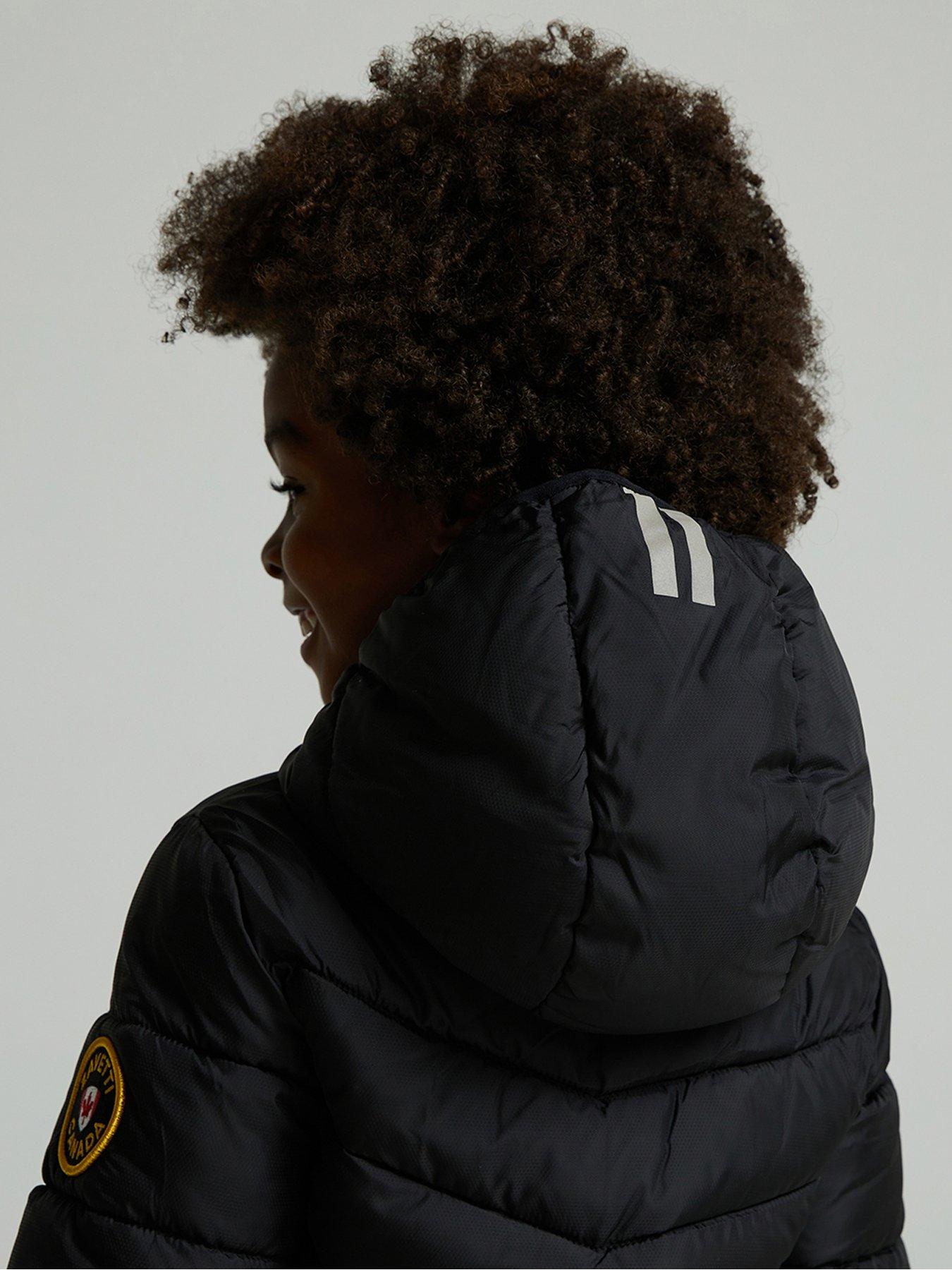  image of zavetti-canada-younger-boys-fallino-hybrid-puffer-jacket-black