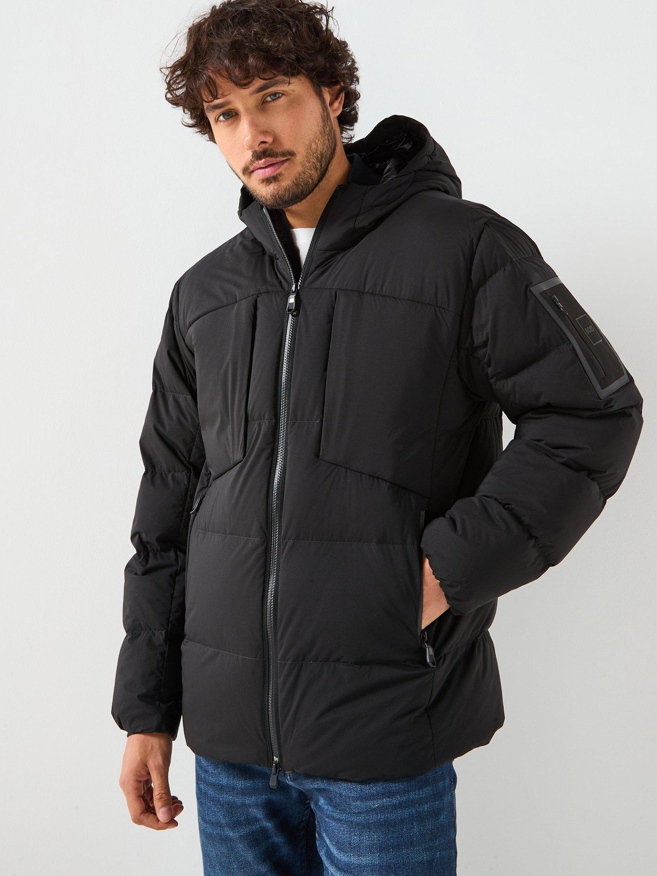 BOSS Boss Riplite Quilted Hooded Parka
