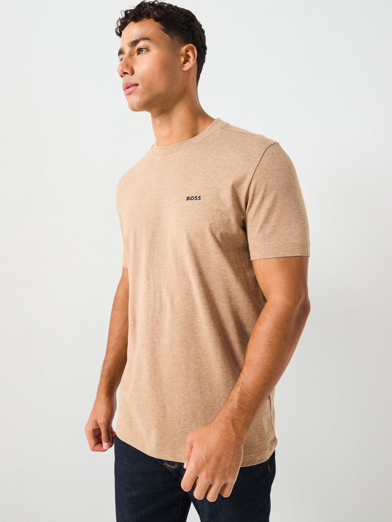 undefined Regular Fit T-Shirt - Dark Beige
