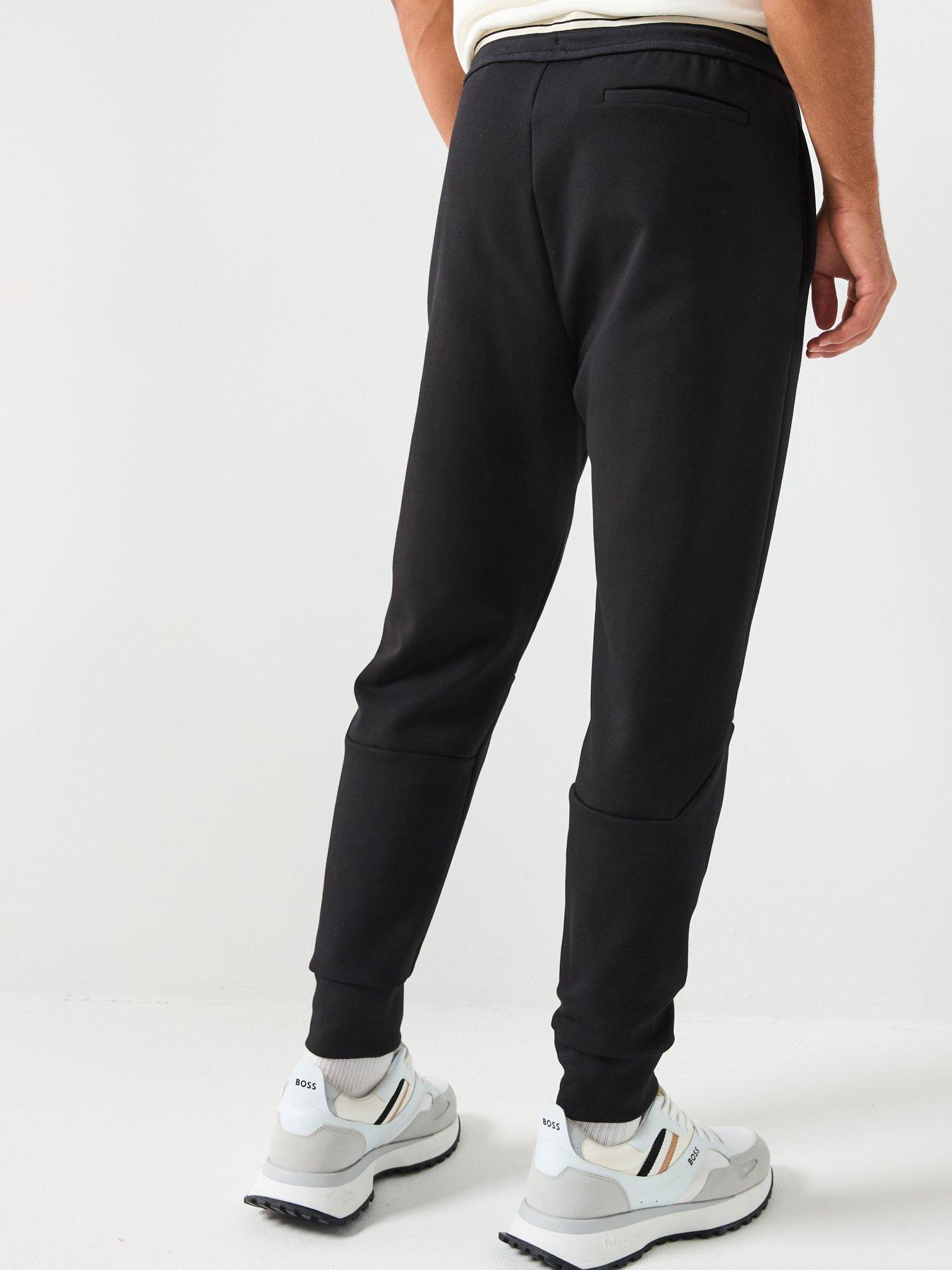 Image 2 of 5 of BOSS Pants Zone Regular Fit Cuff Joggers - Black