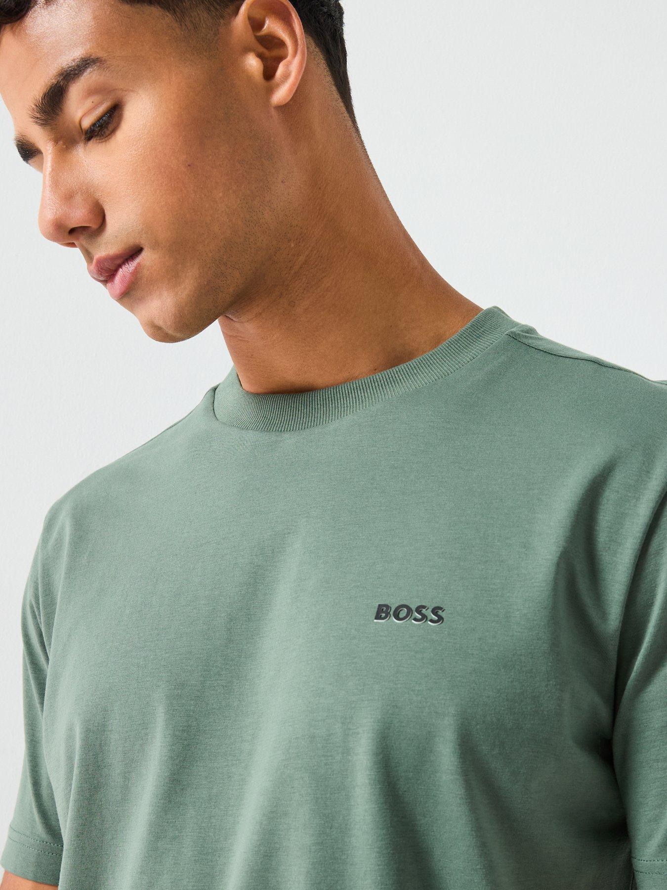  image of boss-short-sleeve-t-shirt-green