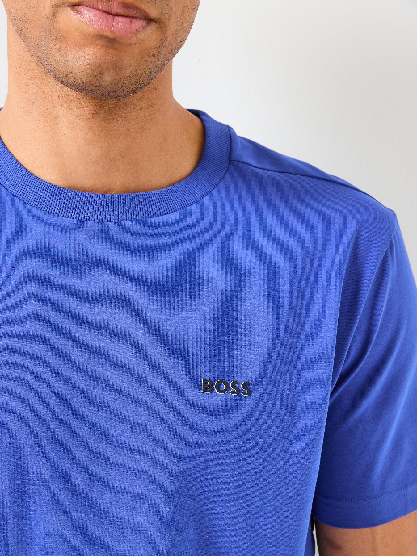  image of boss-tee-regular-fit-t-shirt-blue