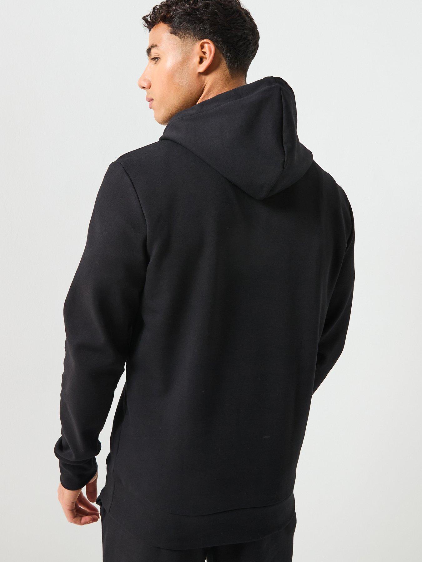 Image 2 of 5 of BOSS Soody Zone Regular Fit 3D Logo Hoodie - Black