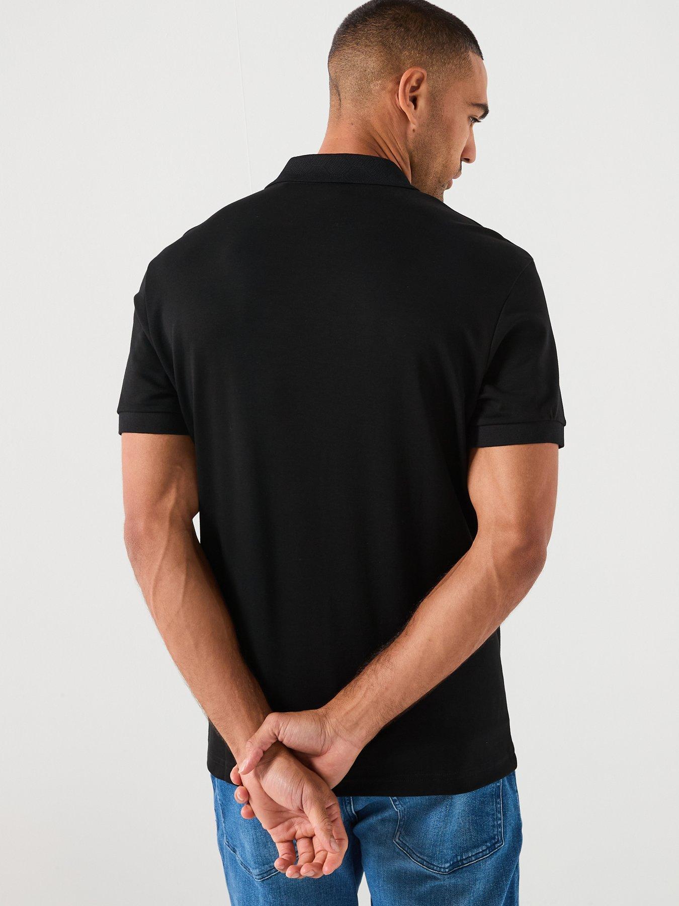 Image 2 of 6 of BOSS Polo Future Bb Emblem Polo Shirt - Black