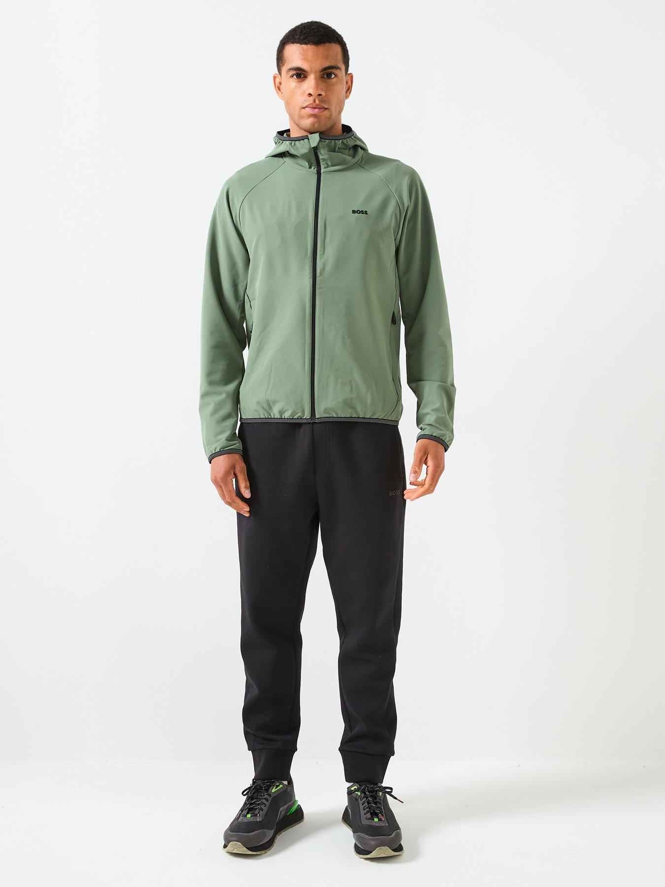 Image 3 of 6 of BOSS L_Commuter Lightweight Hooded Jacket - Green