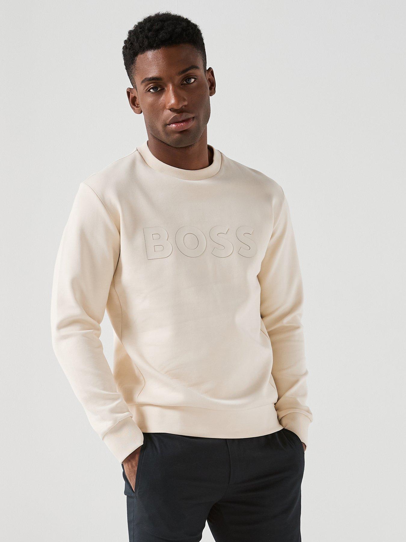 BOSS Boss Salbo Chest Logo Crew Sweat
