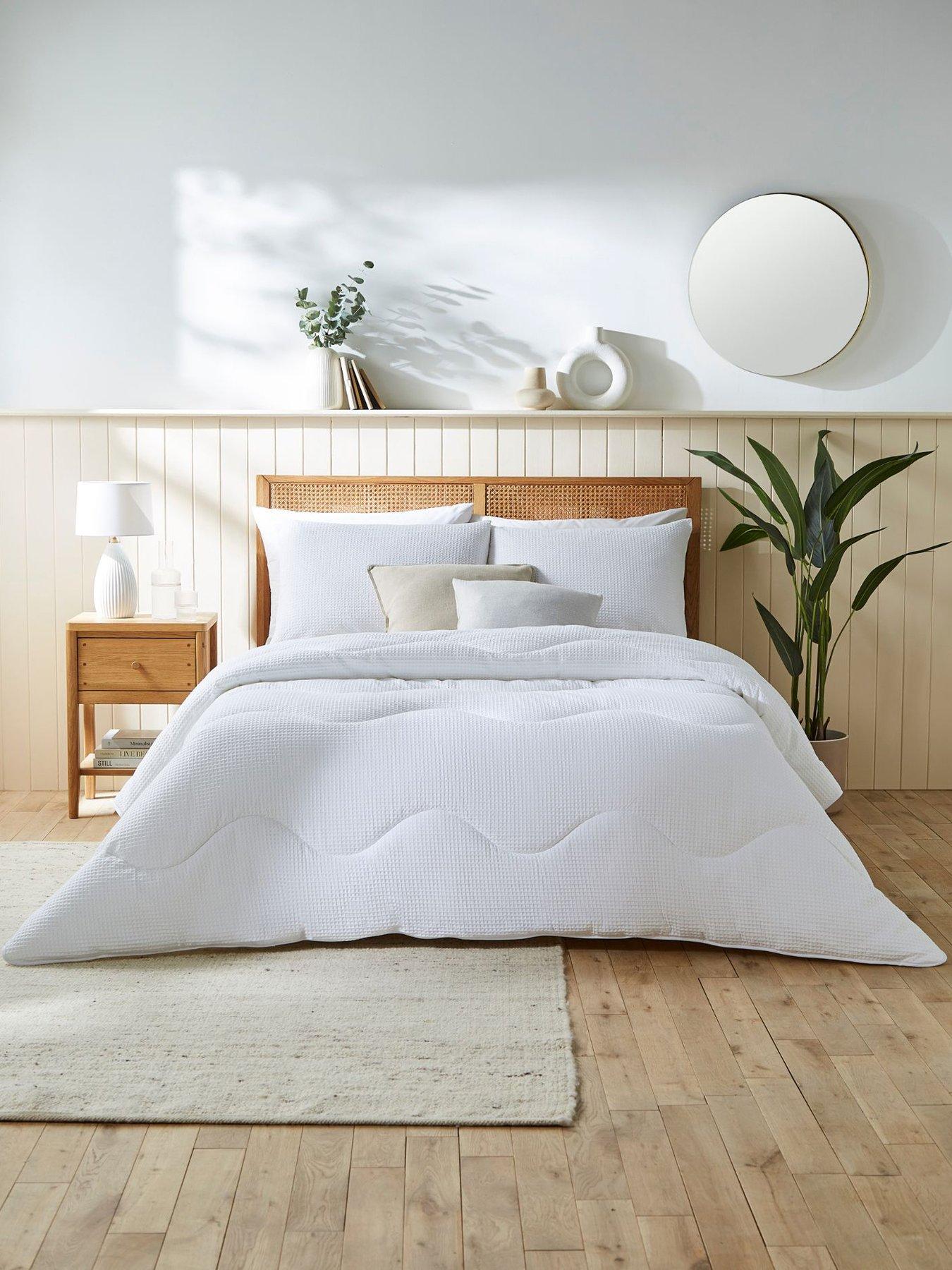 Night Lark Cotton Waffle 10.5 Tog Coverless Duvet
