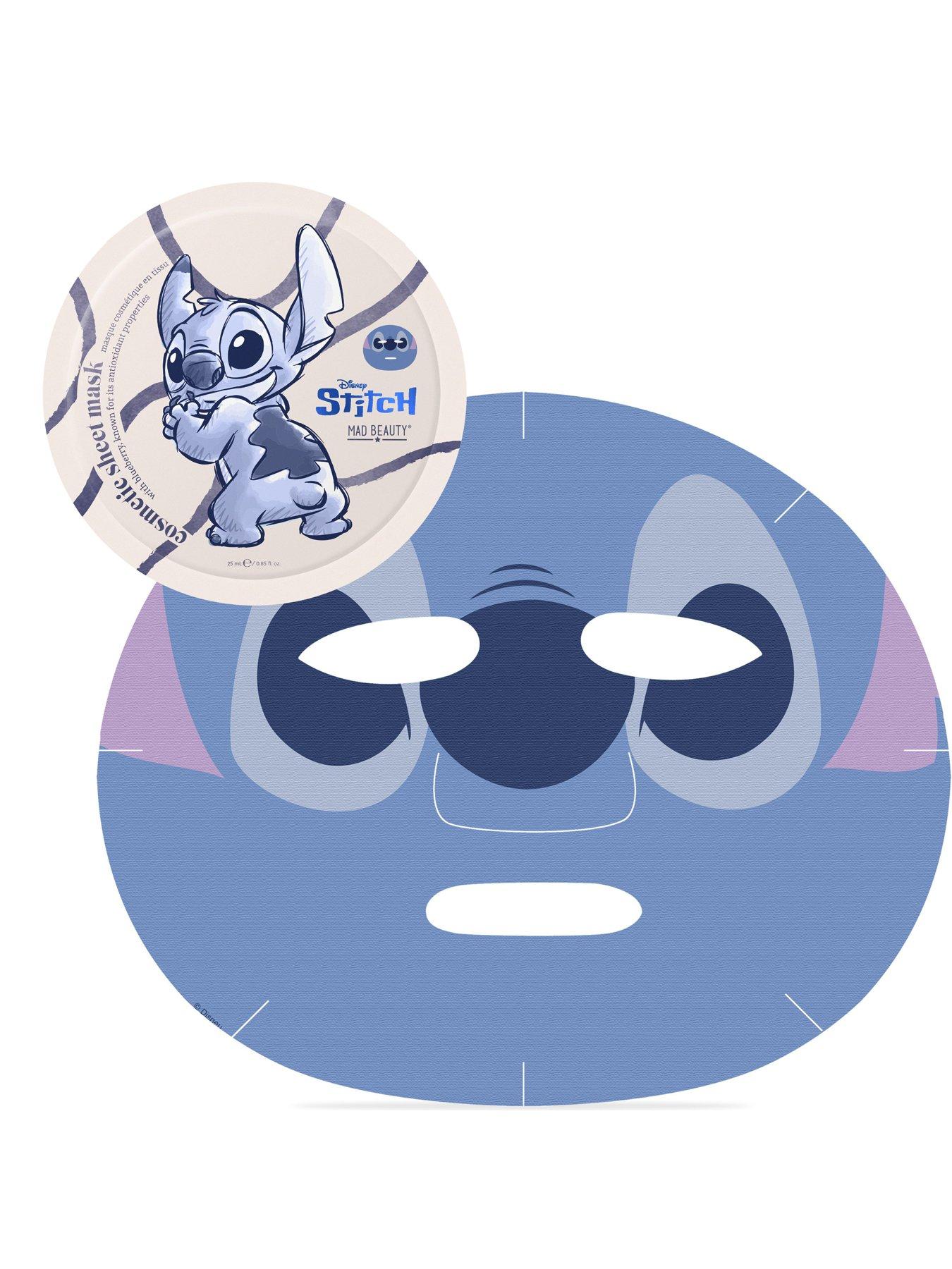 Image 2 of 4 of Disney Stitch Stitch Denim Headband, Sheet Mask &amp; Lip Balm