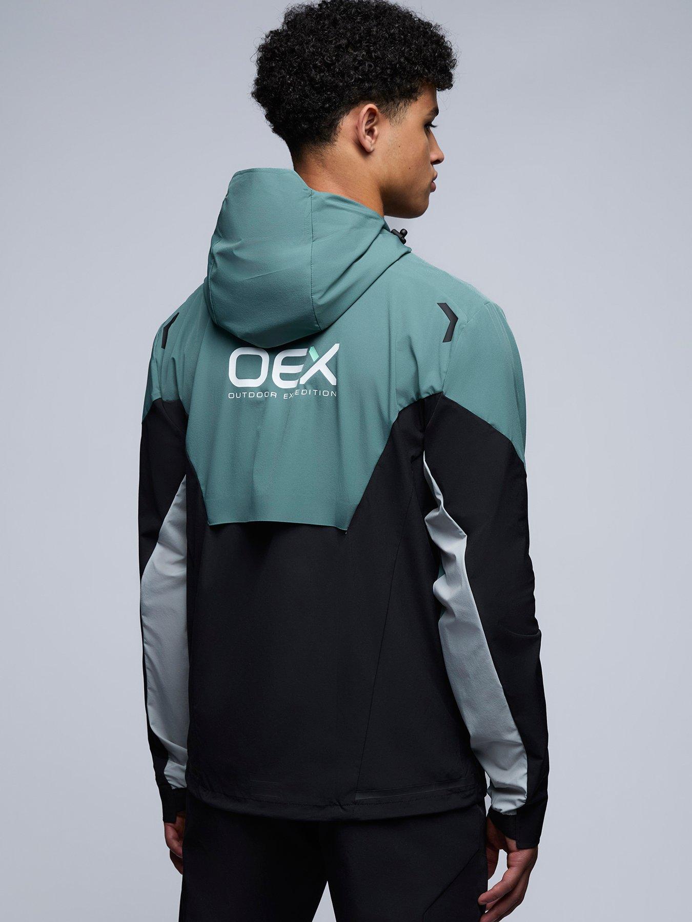 Image 2 of 6 of OEX Mens Bachar Track Jacket-green