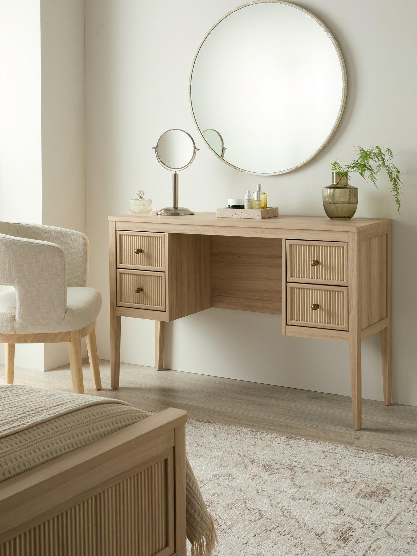 Michelle Keegan Home Lindley Dressing Table - Oak - FSC® Certified