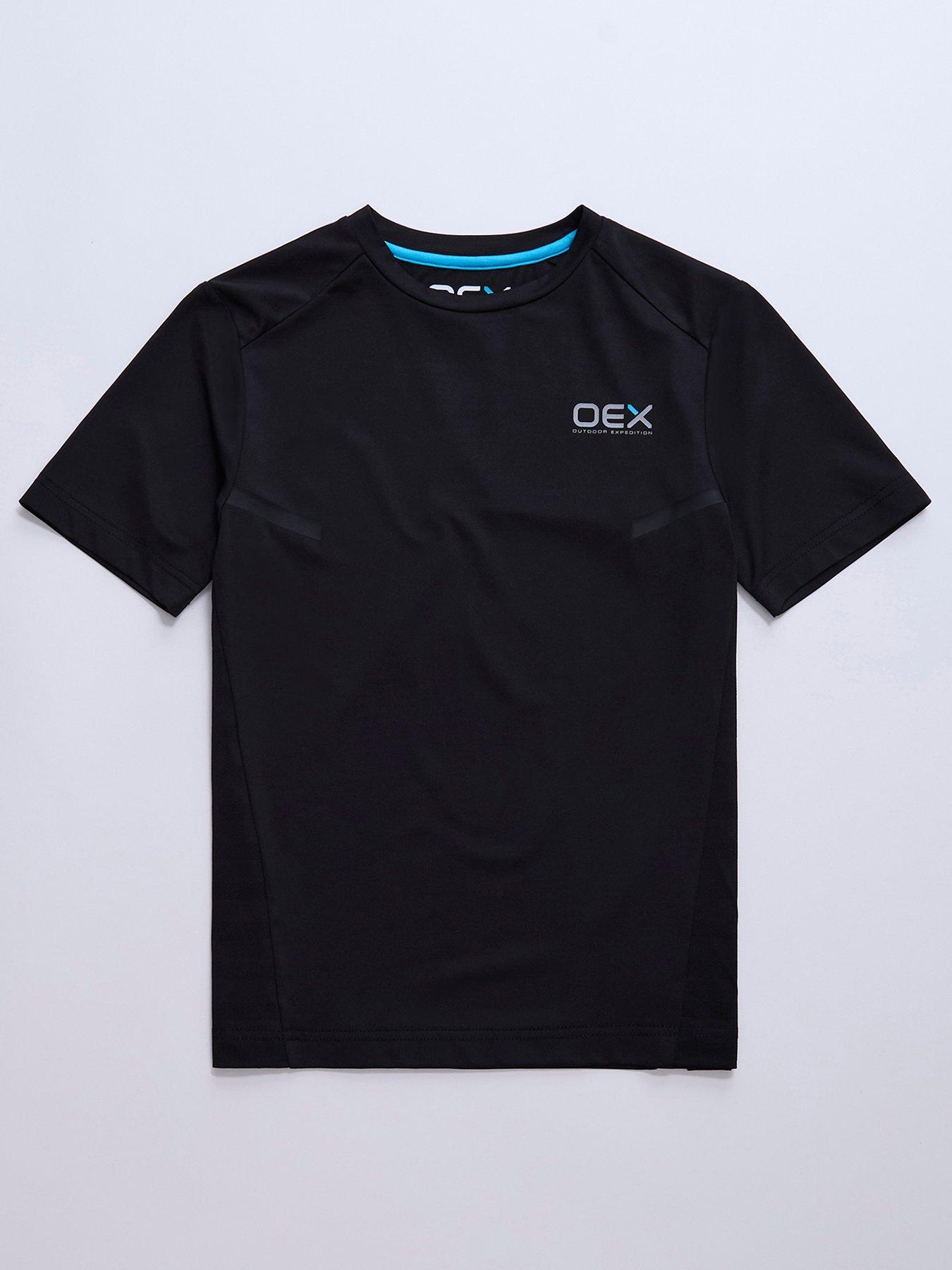 oex-boys-flash-t-shirt-black