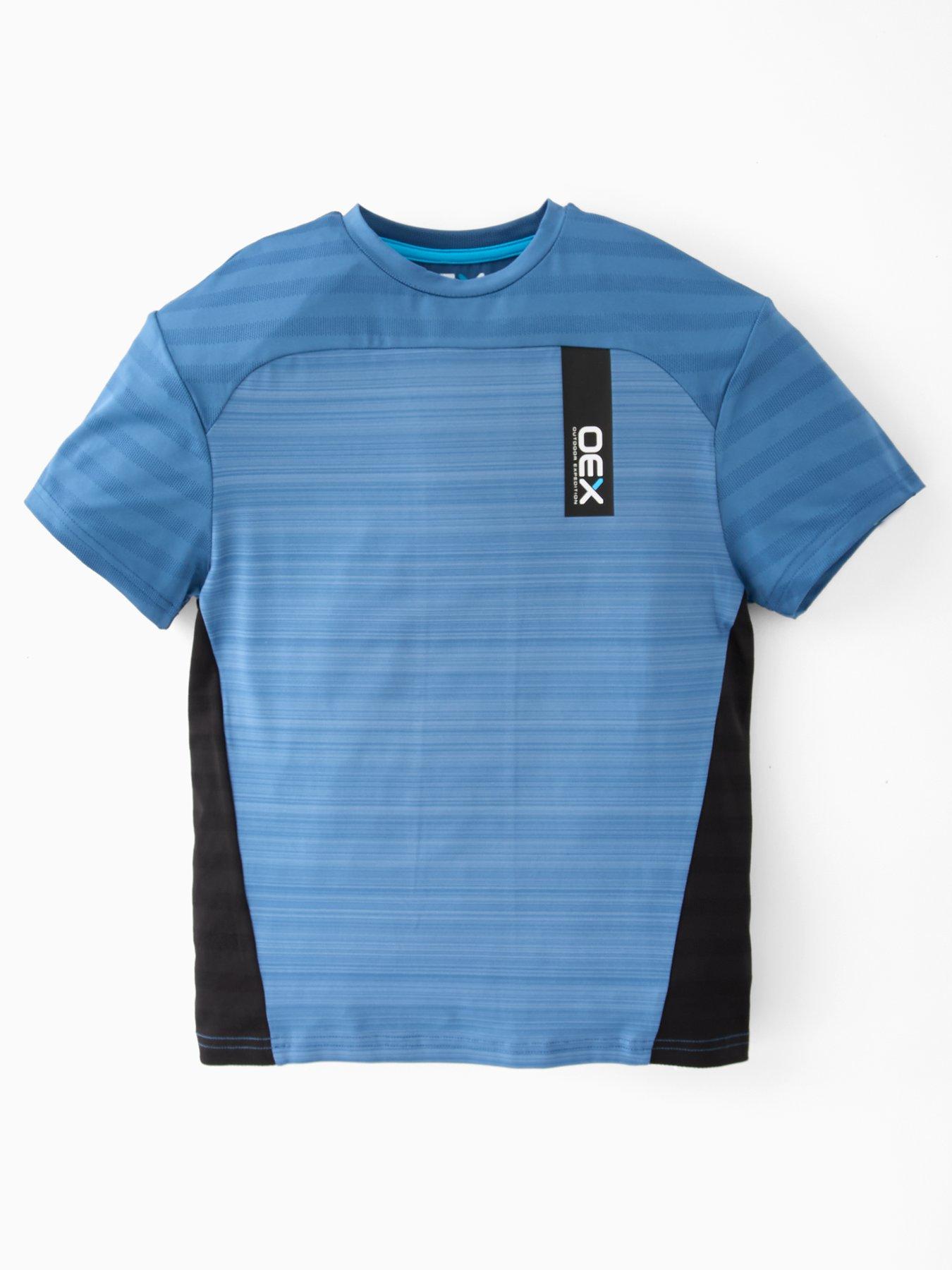 OEX Junior Boys Piton T-Shirt - Blue