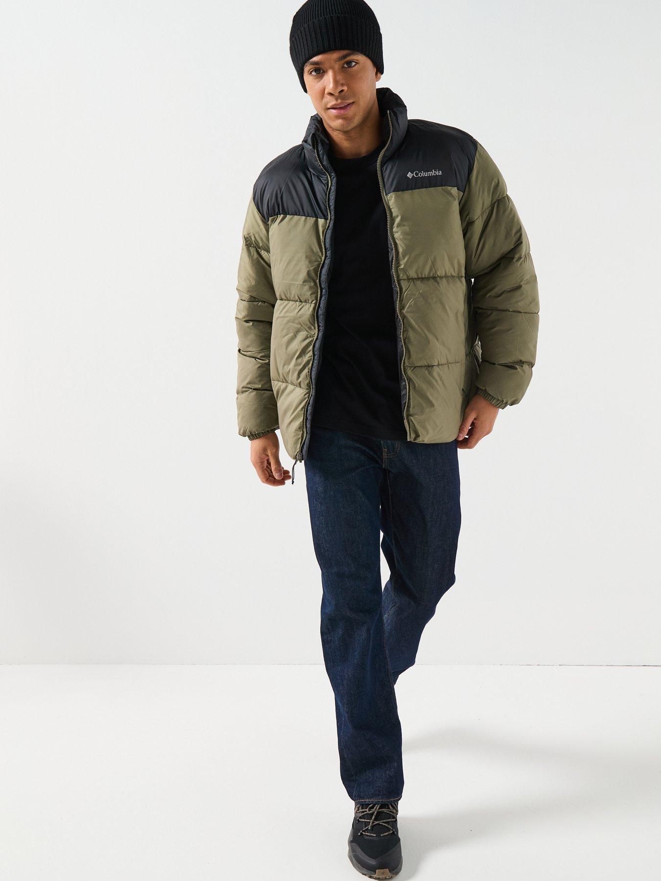  image of columbia-mens-puffect-iii-jacket-green