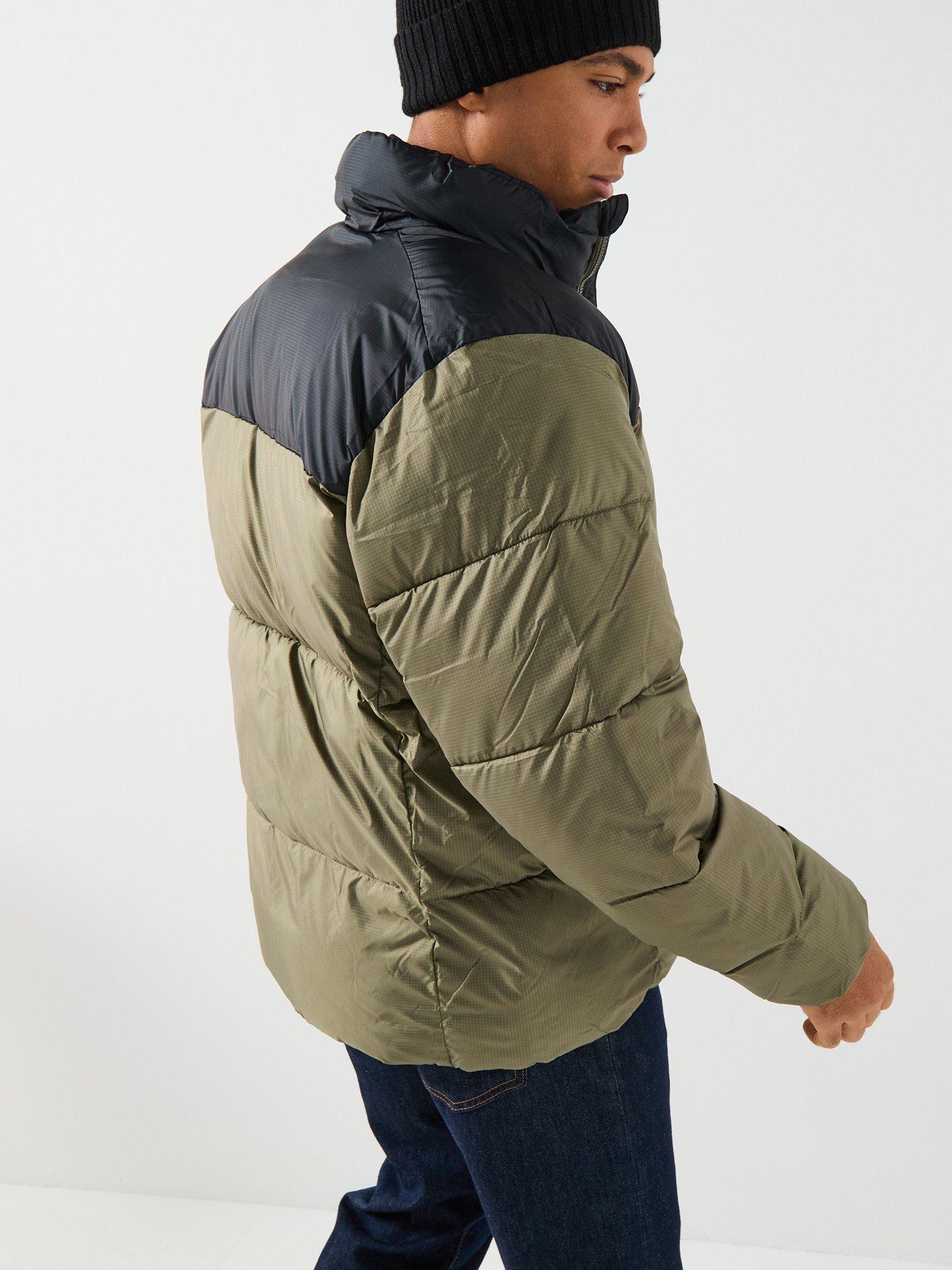  image of columbia-mens-puffect-iii-jacket-green