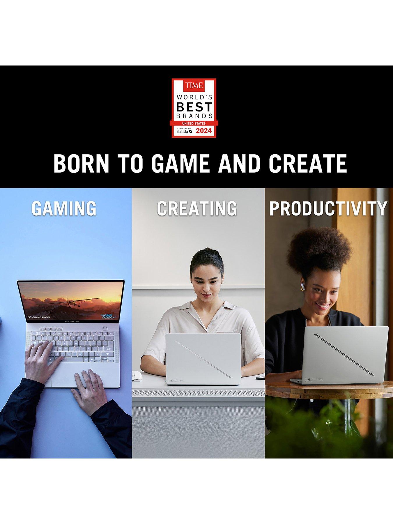  image of asus-zephyrus-g-14nbspgaming-laptop-14in-wqxganbspgeforce-rtx-5070-amd-ryzen-9-32gb-ram-1tb-ssdnbsp--grey